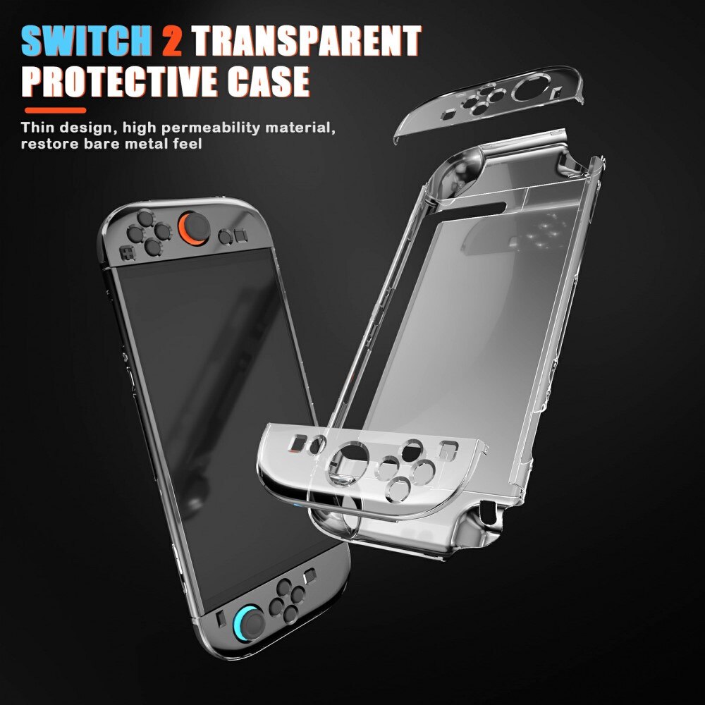 Case Nintendo Switch 2 Transparent