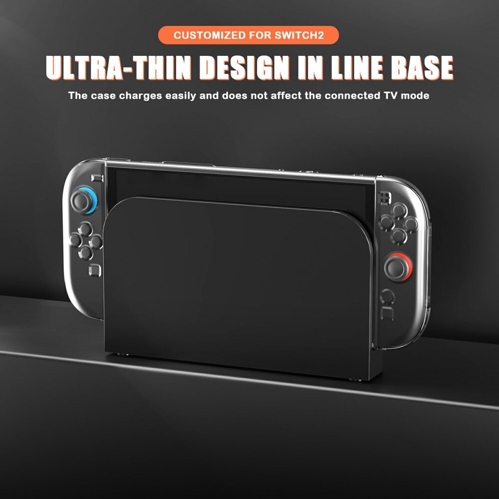 Case Nintendo Switch 2 Transparent