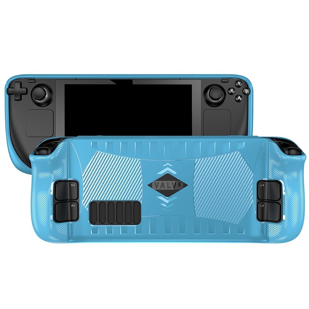 Steam Deck Case Tough Blue