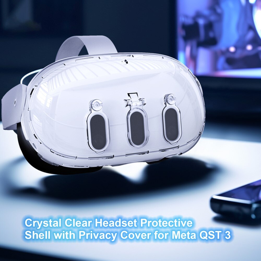 Meta Quest 3 VR Case Transparent