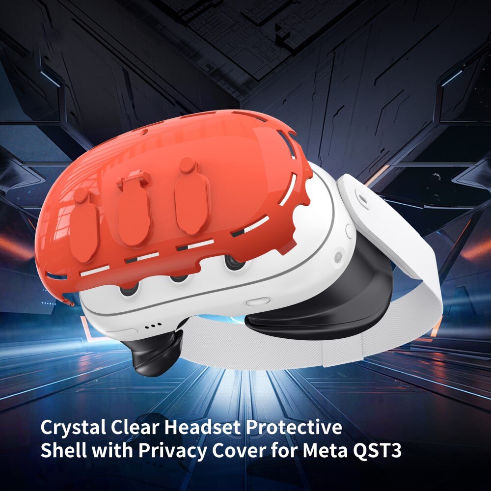 Meta Quest 3 VR Case Transparent