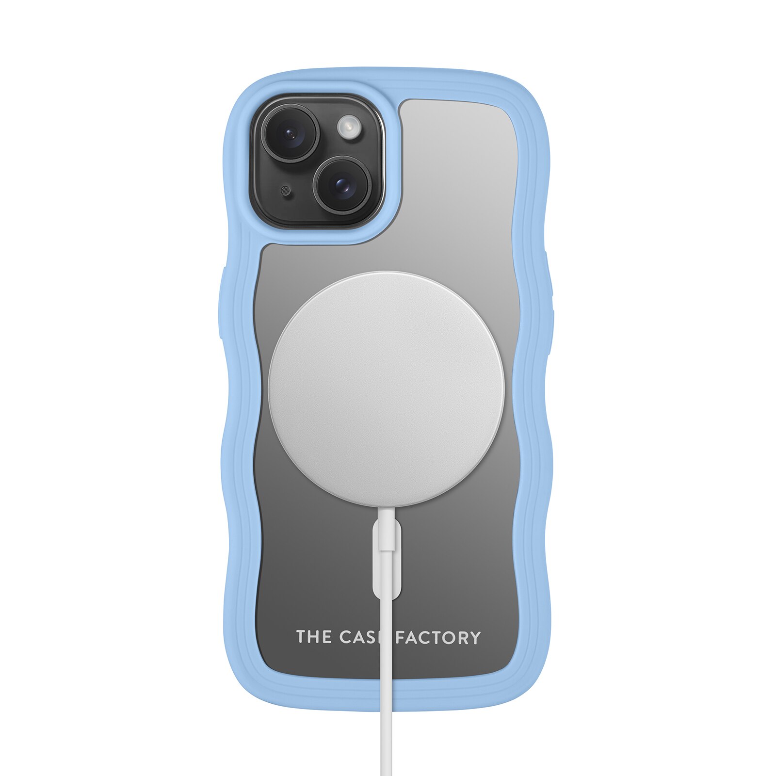 iPhone 15 The Wave Mag Case Blue