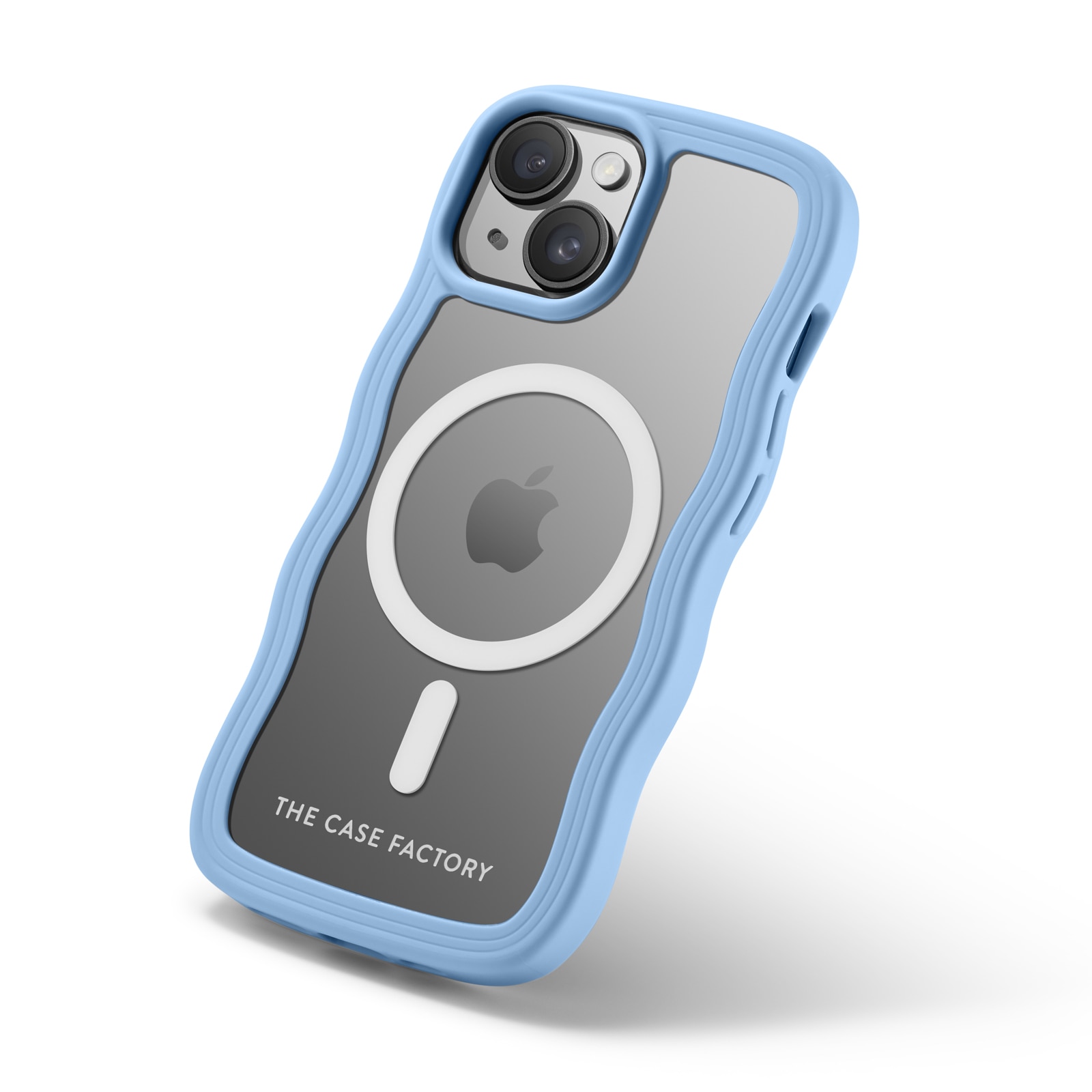 iPhone 15 The Wave Mag Case Blue