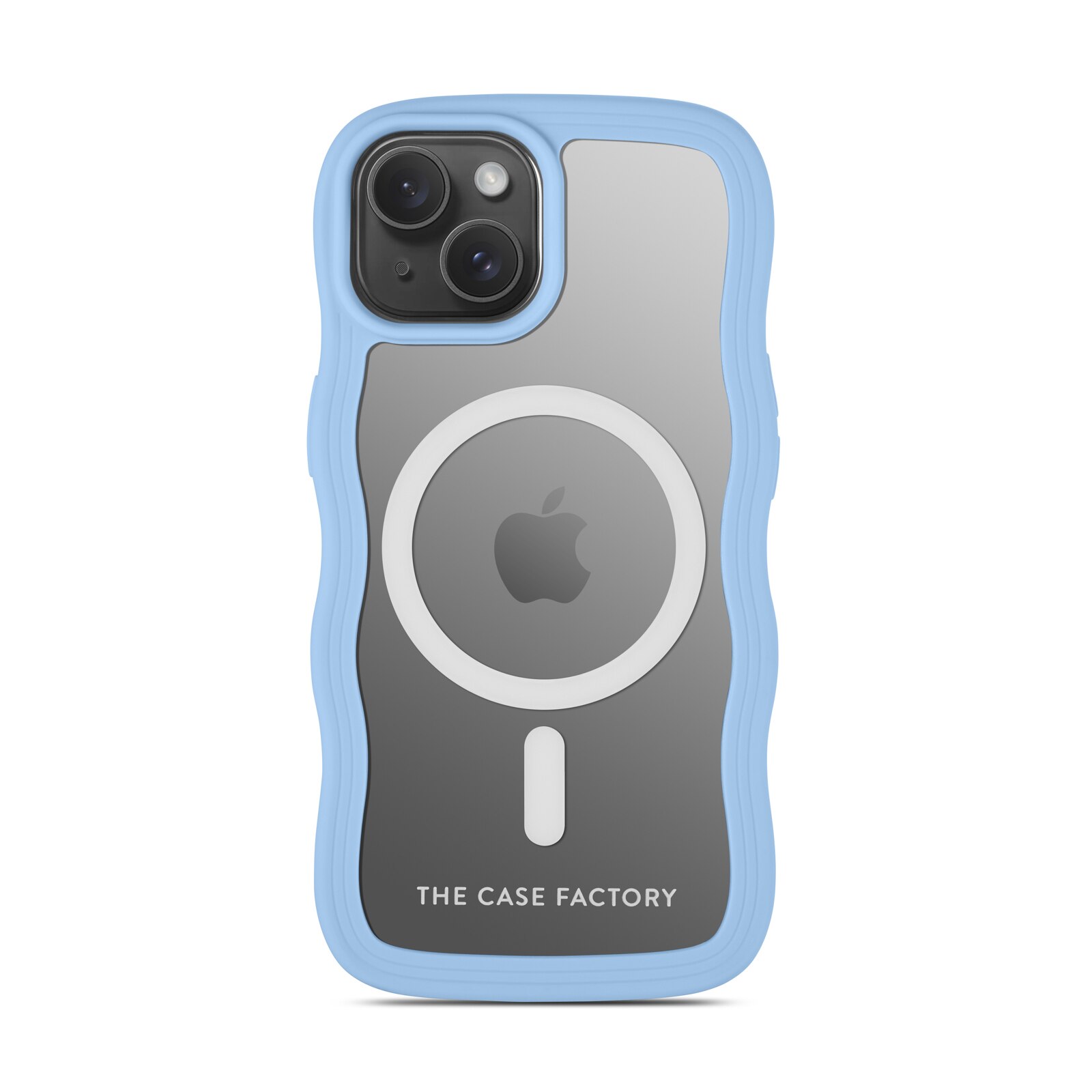 iPhone 15 The Wave Mag Case Blue