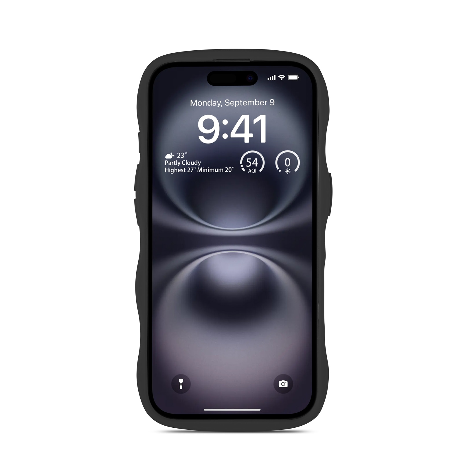 iPhone 16 The Wave Case Black