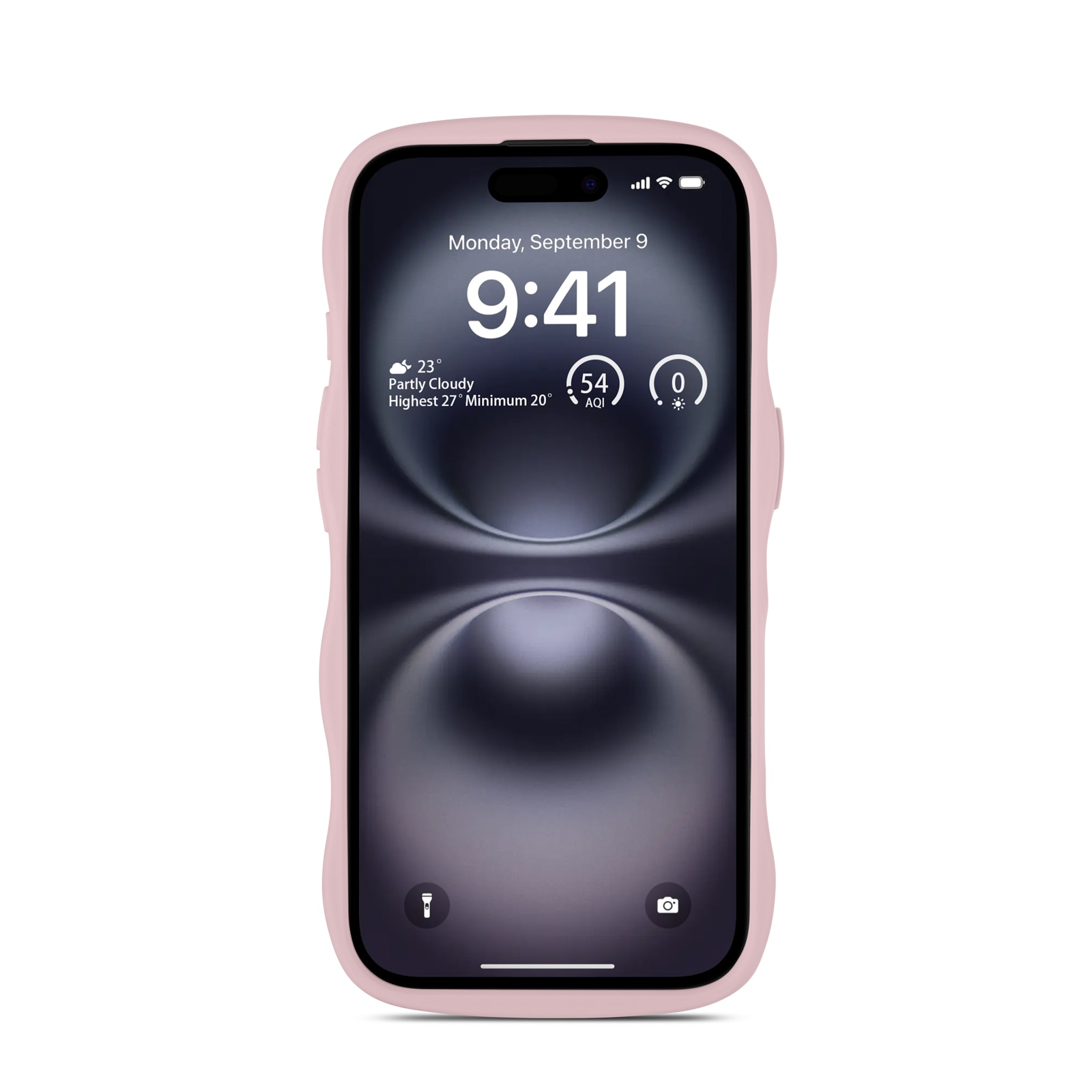 iPhone 16 The Wave Case Pink