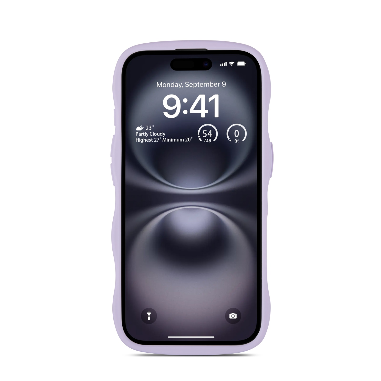 iPhone 16 The Wave Mag Case Purple