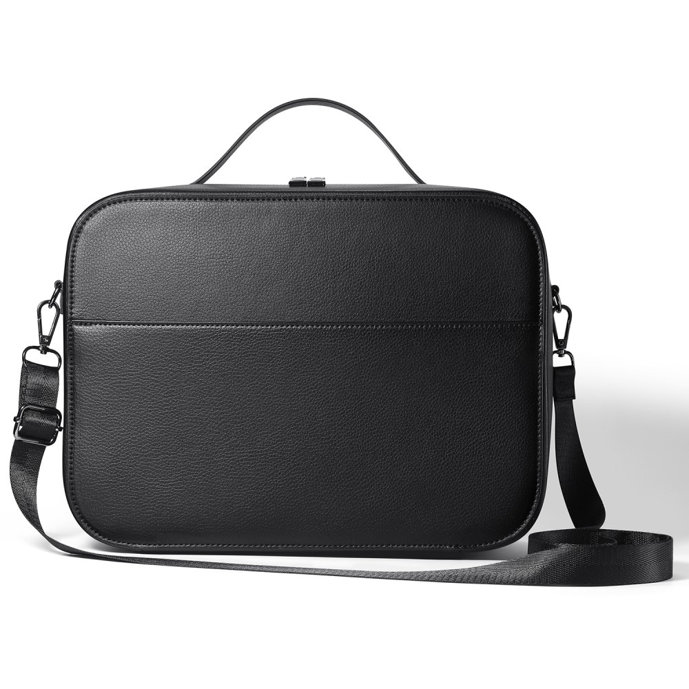 Apple Vision Pro Storage Bag  with Shoulder Strap Black