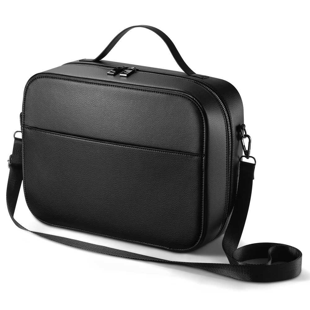 Apple Vision Pro Storage Bag  with Shoulder Strap Black