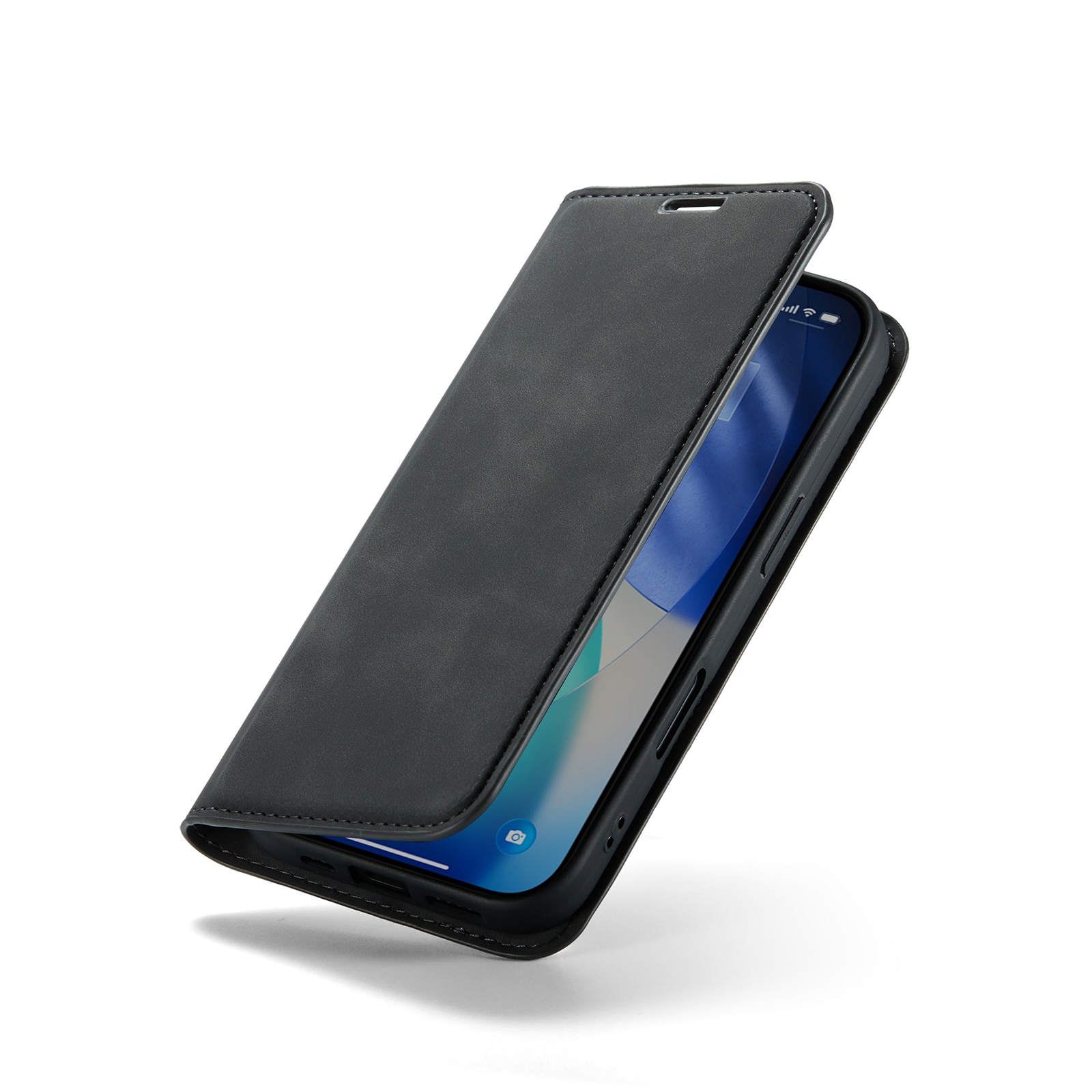 iPhone 17 Slim Wallet Case Black
