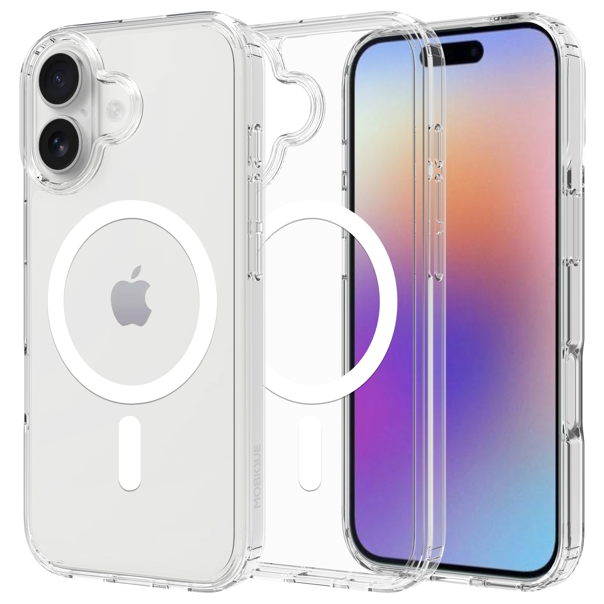 Hybrid Case MagSafe iPhone 17 Transparent