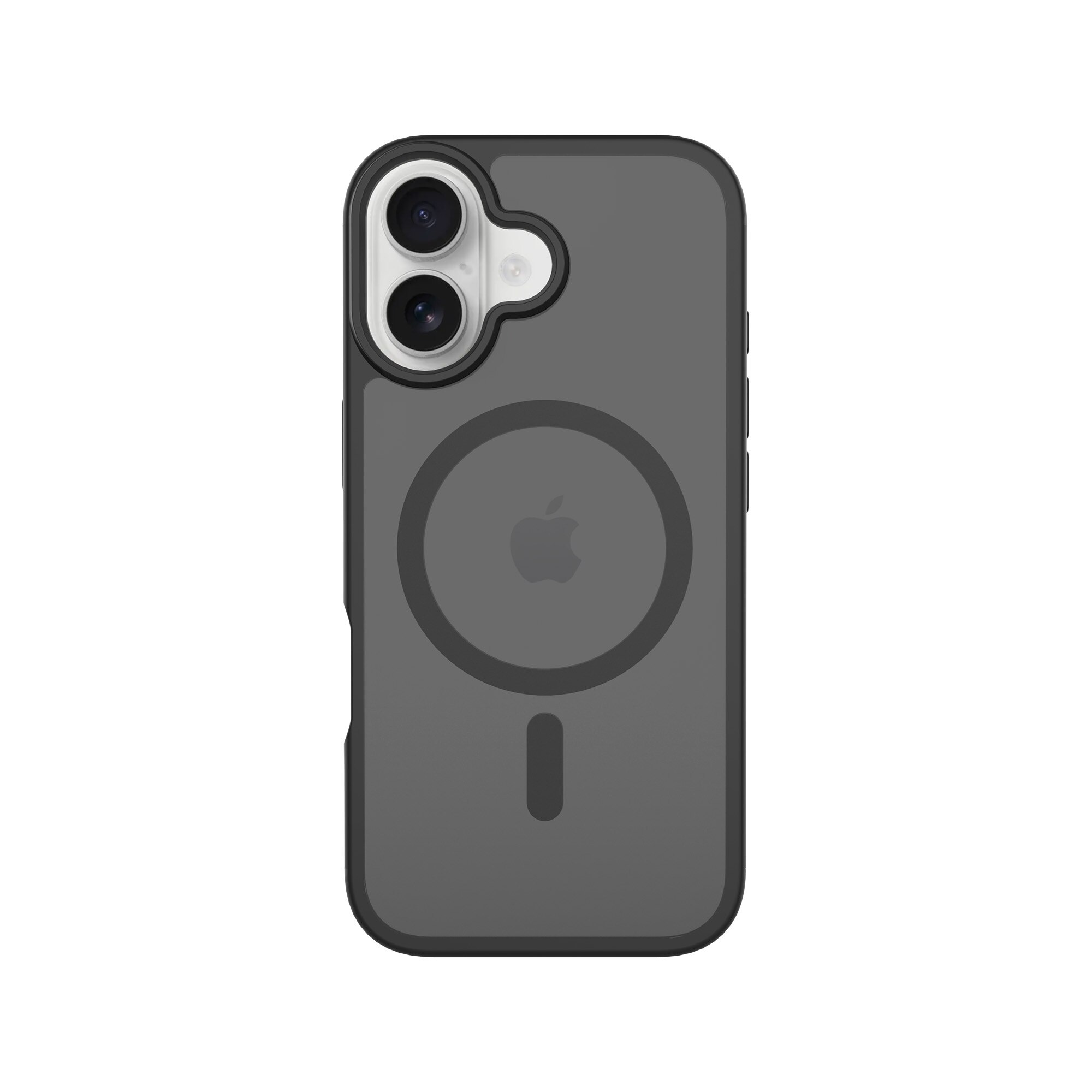 Magnetic Hybrid Case iPhone 17 Frosted Black