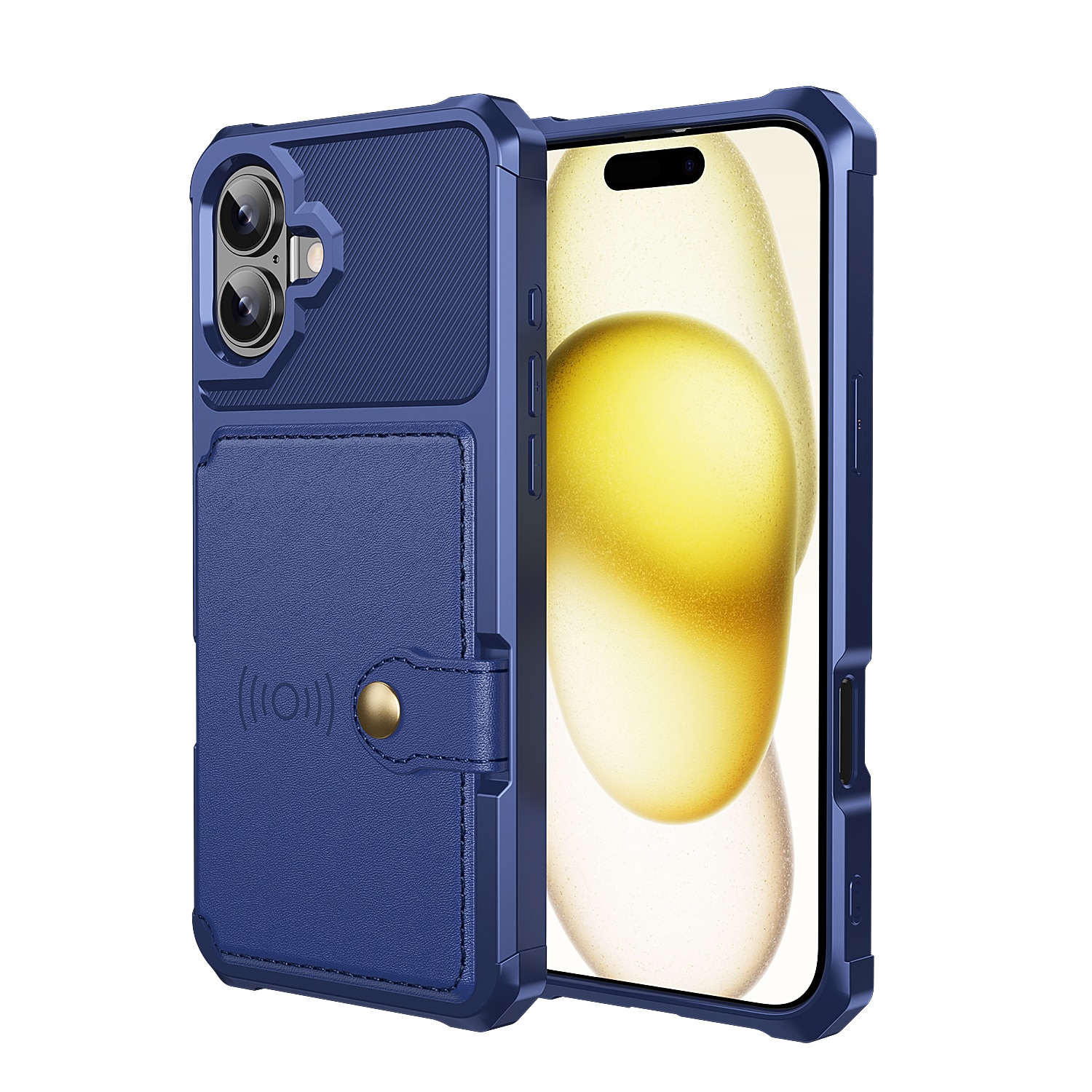 iPhone 17 Tough Multi-slot Case Blue
