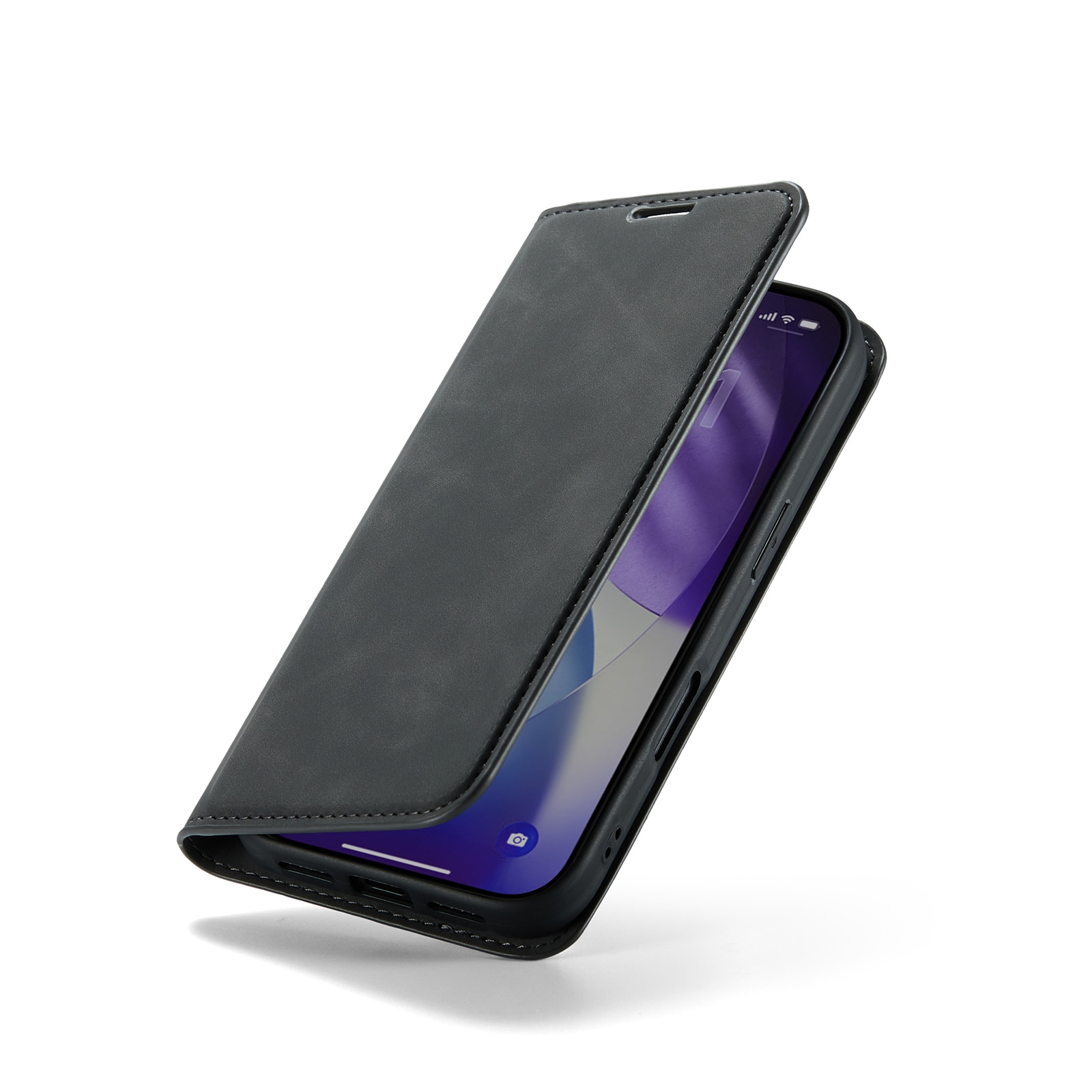 iPhone 17 Pro Max Slim Wallet Case Black