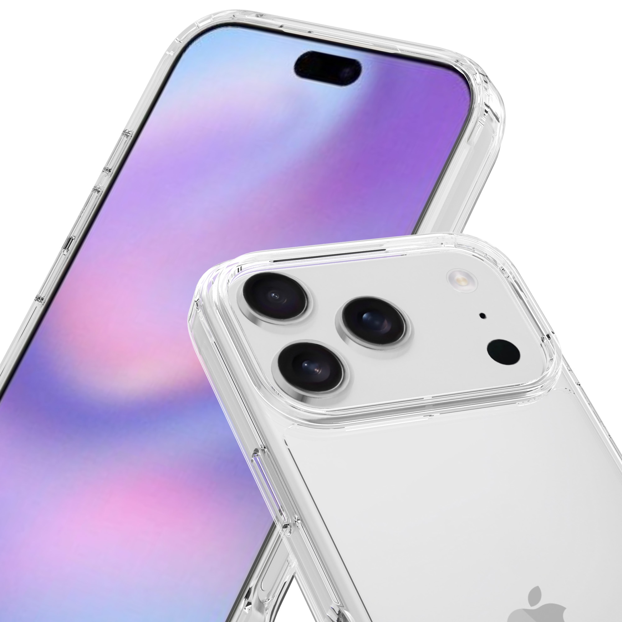 iPhone 17 Pro Max Hybrid Case Transparent