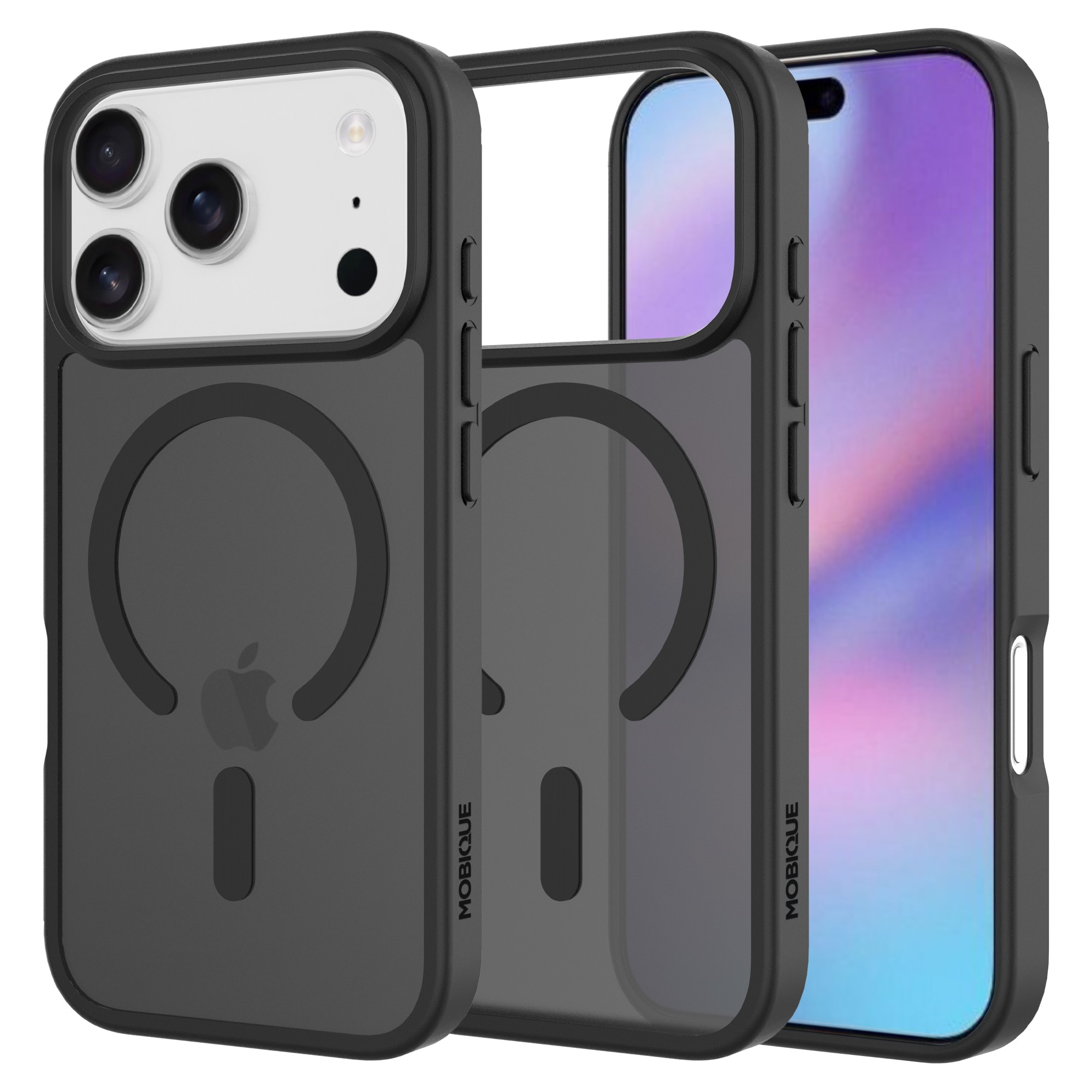 Magnetic Hybrid Case iPhone 17 Air Frosted Black