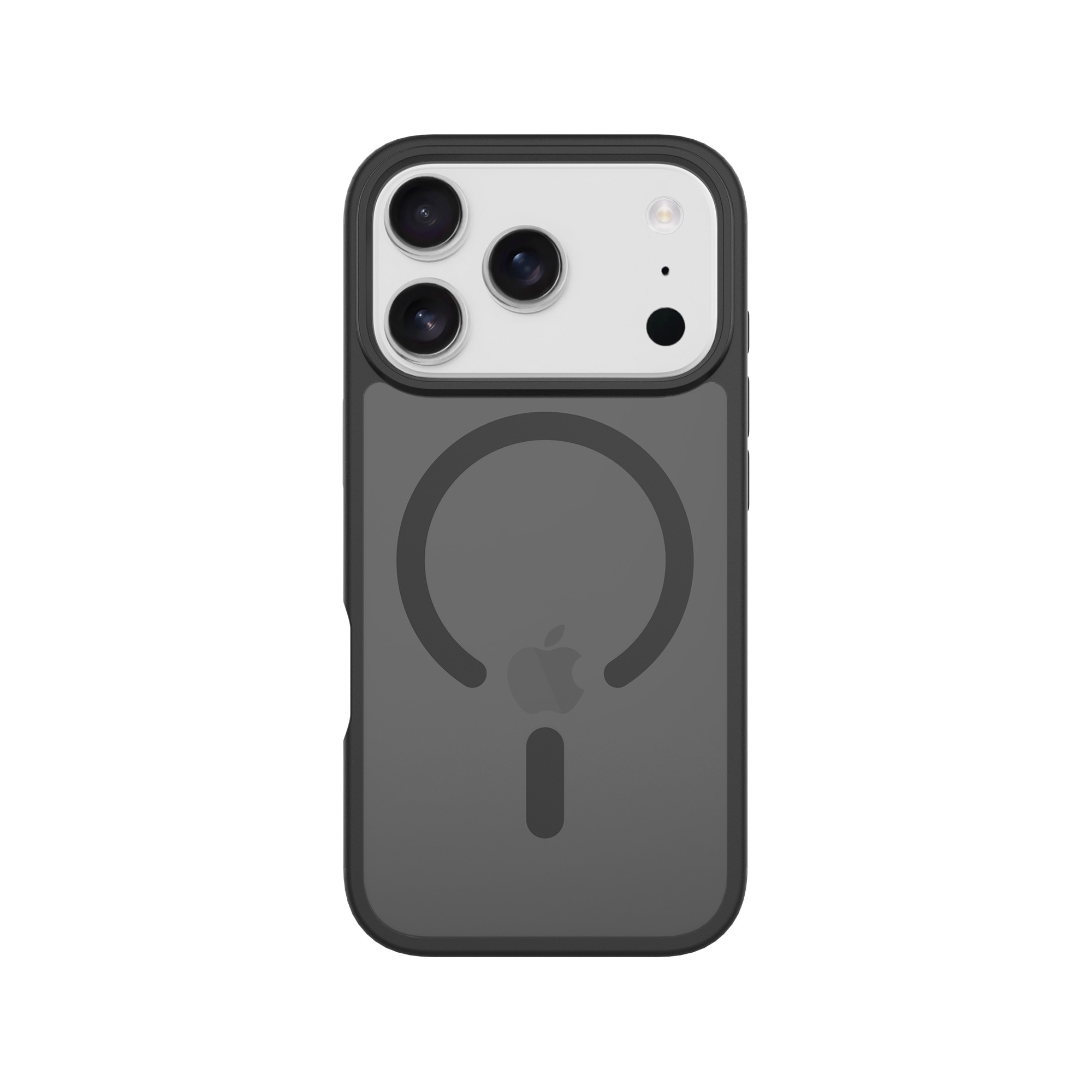 Magnetic Hybrid Case iPhone 17 Pro Max Frosted Black