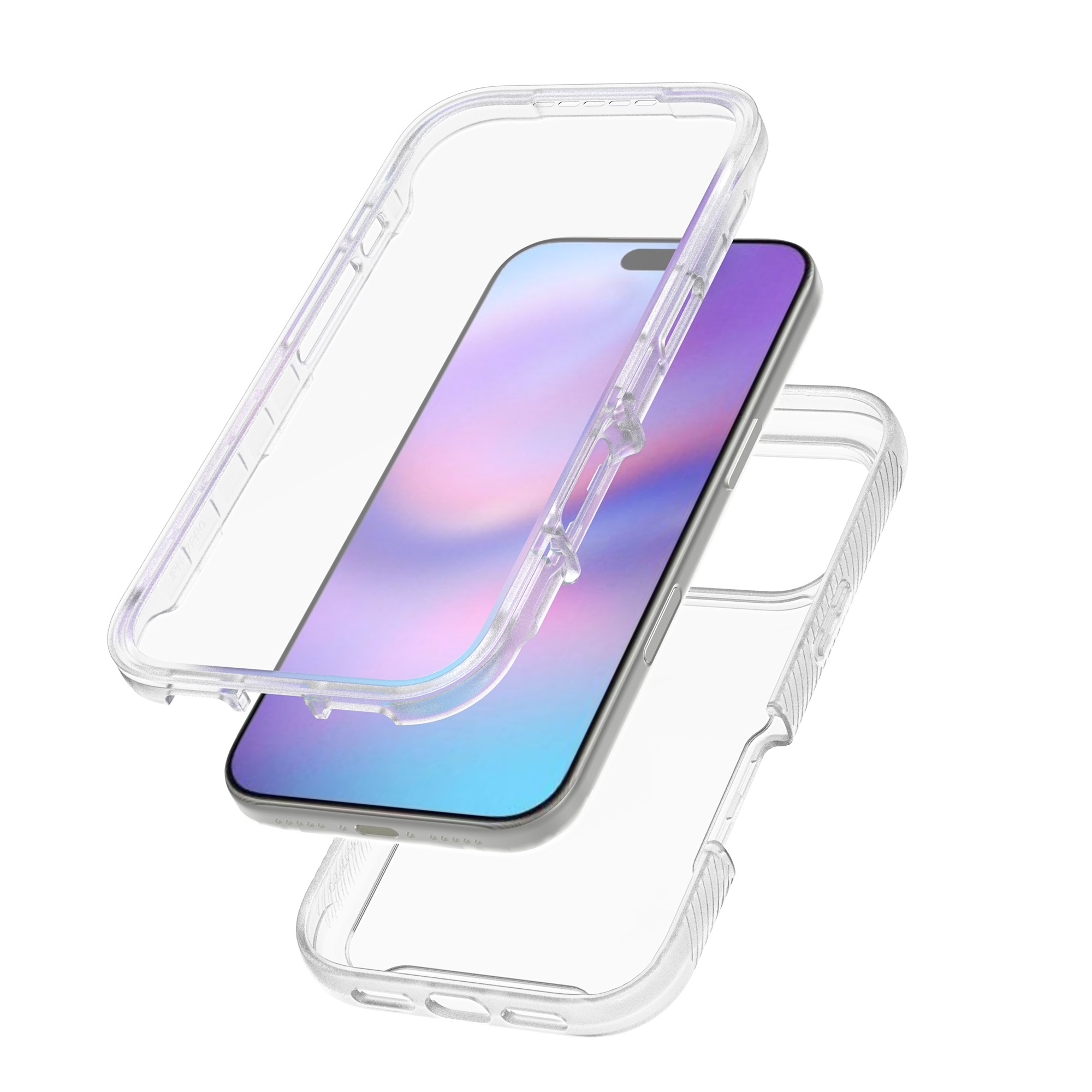 iPhone 17 Pro Max Full Protection Case Transparent