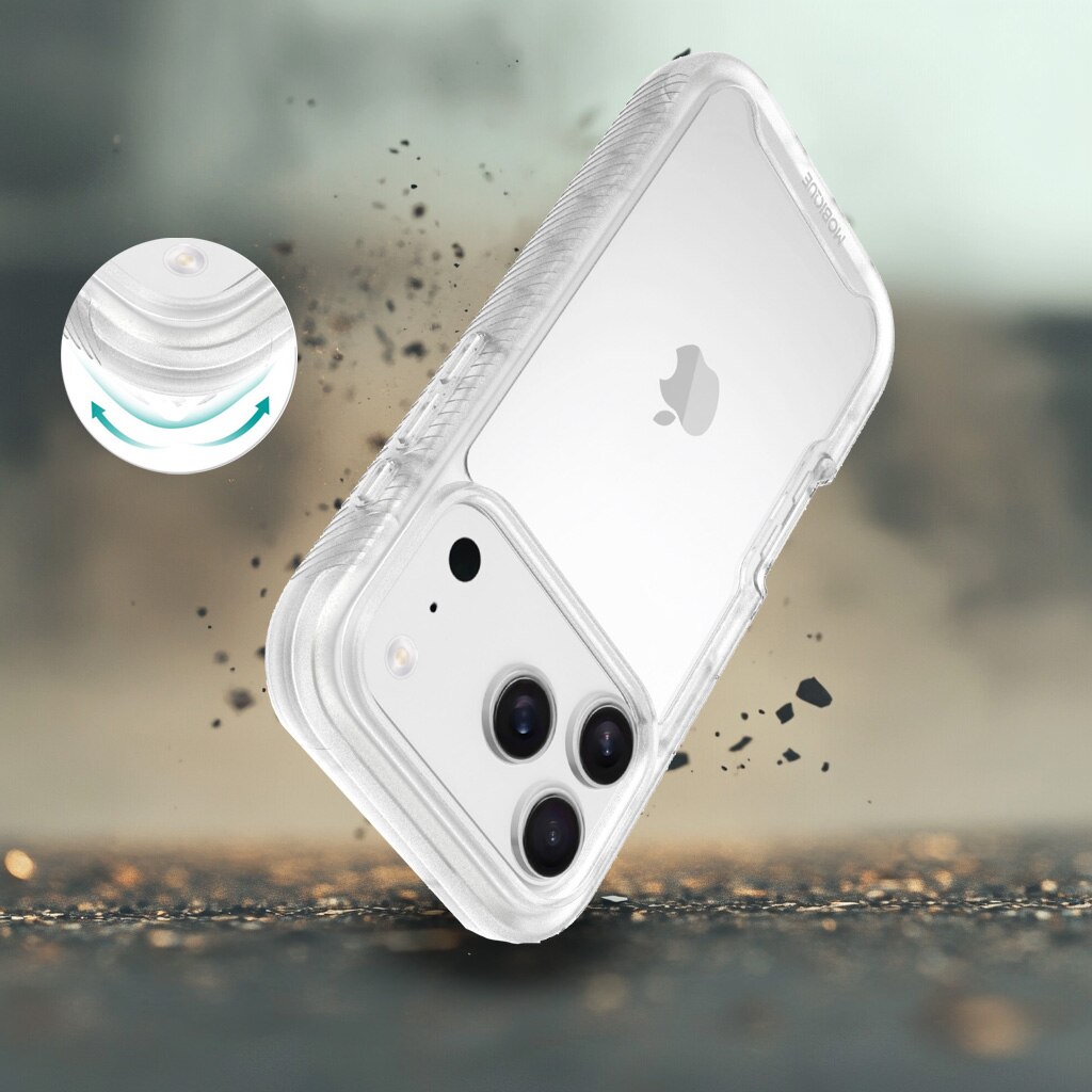 iPhone 17 Pro Max Full Protection Case Transparent