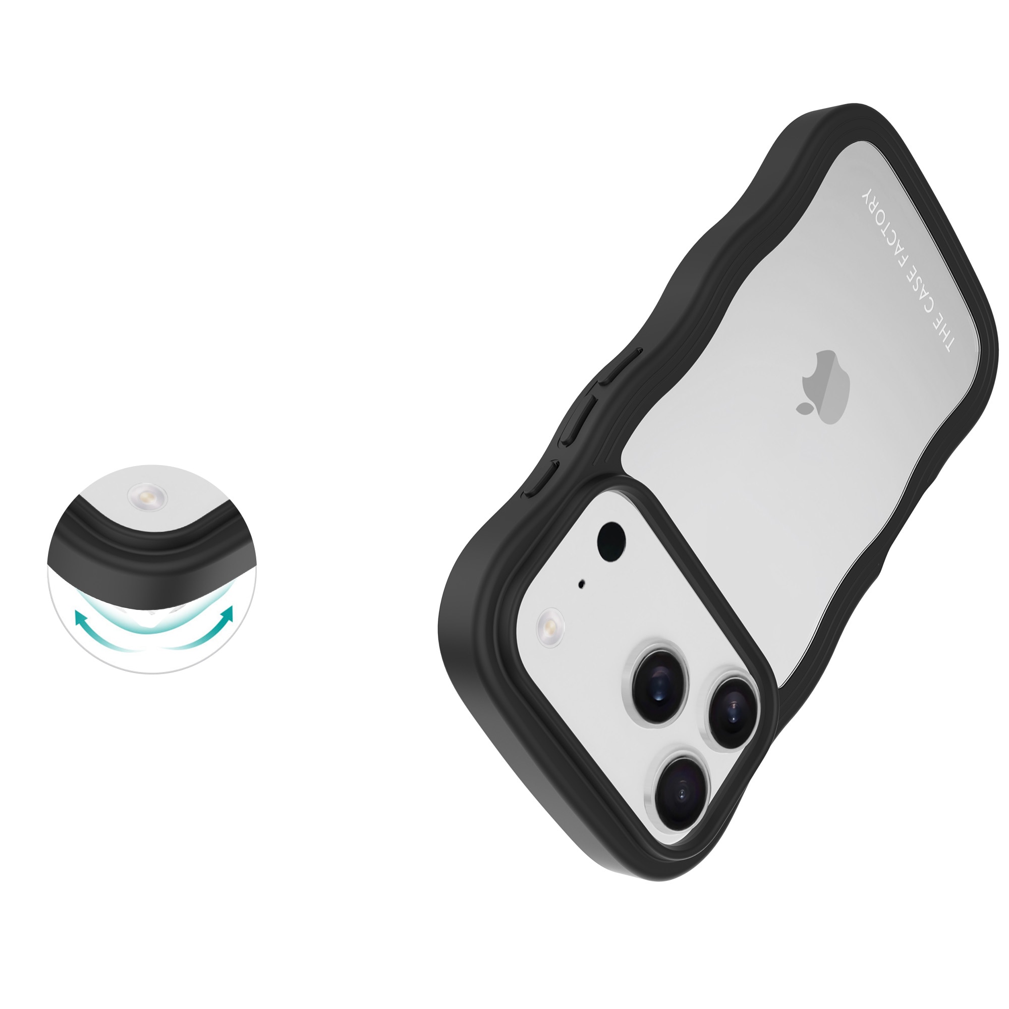 iPhone 17 Pro The Wave Case Black