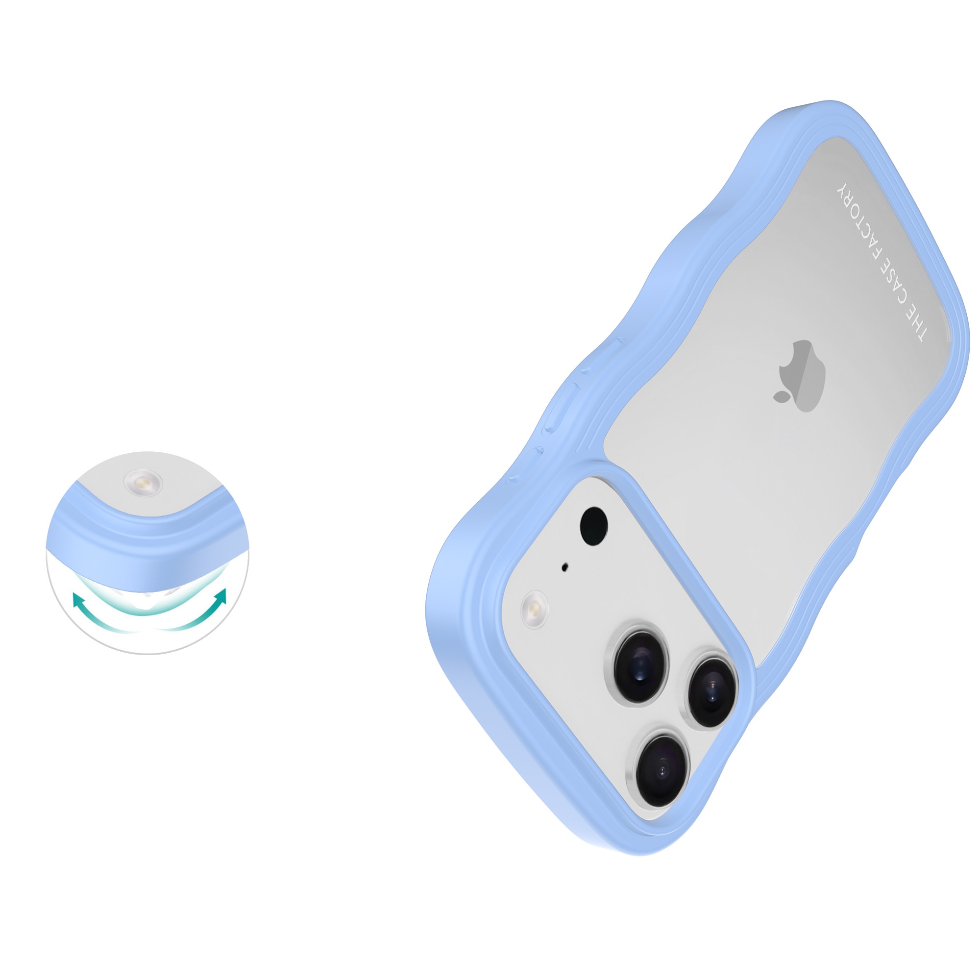 iPhone 17 Pro The Wave Case Blue