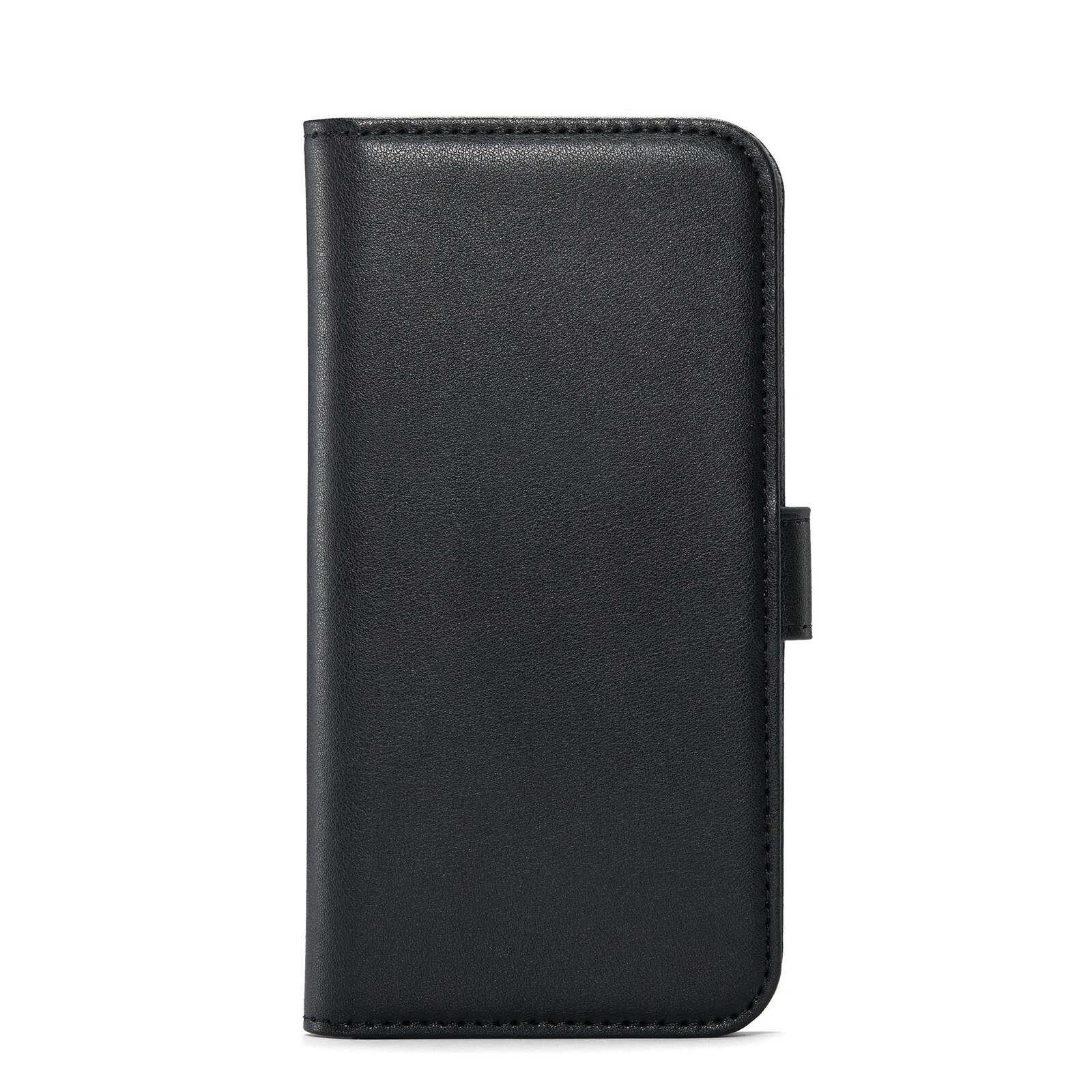 iPhone 17 Air Genuine Leather Wallet Case Black