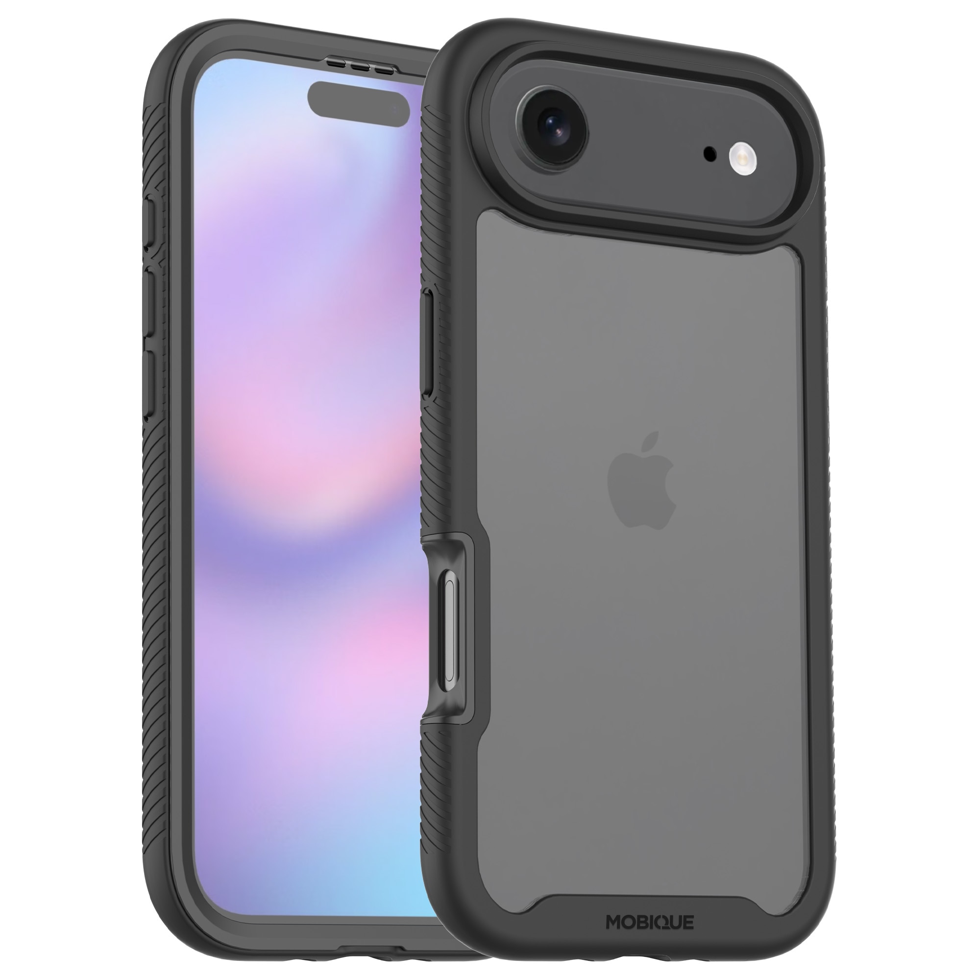 iPhone 17 Air Full Protection Case Black/Transparent