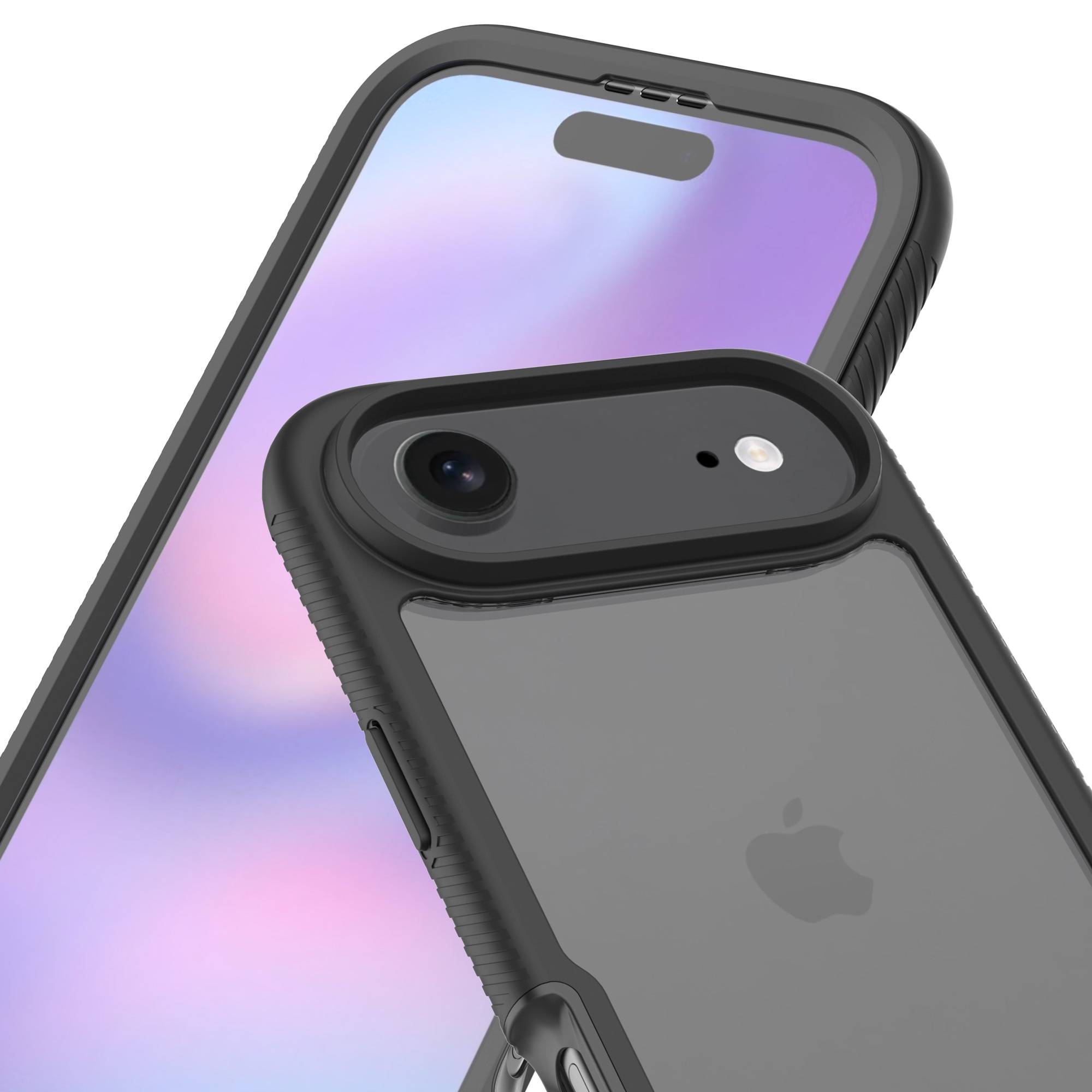 iPhone 17 Air Full Protection Case Black/Transparent