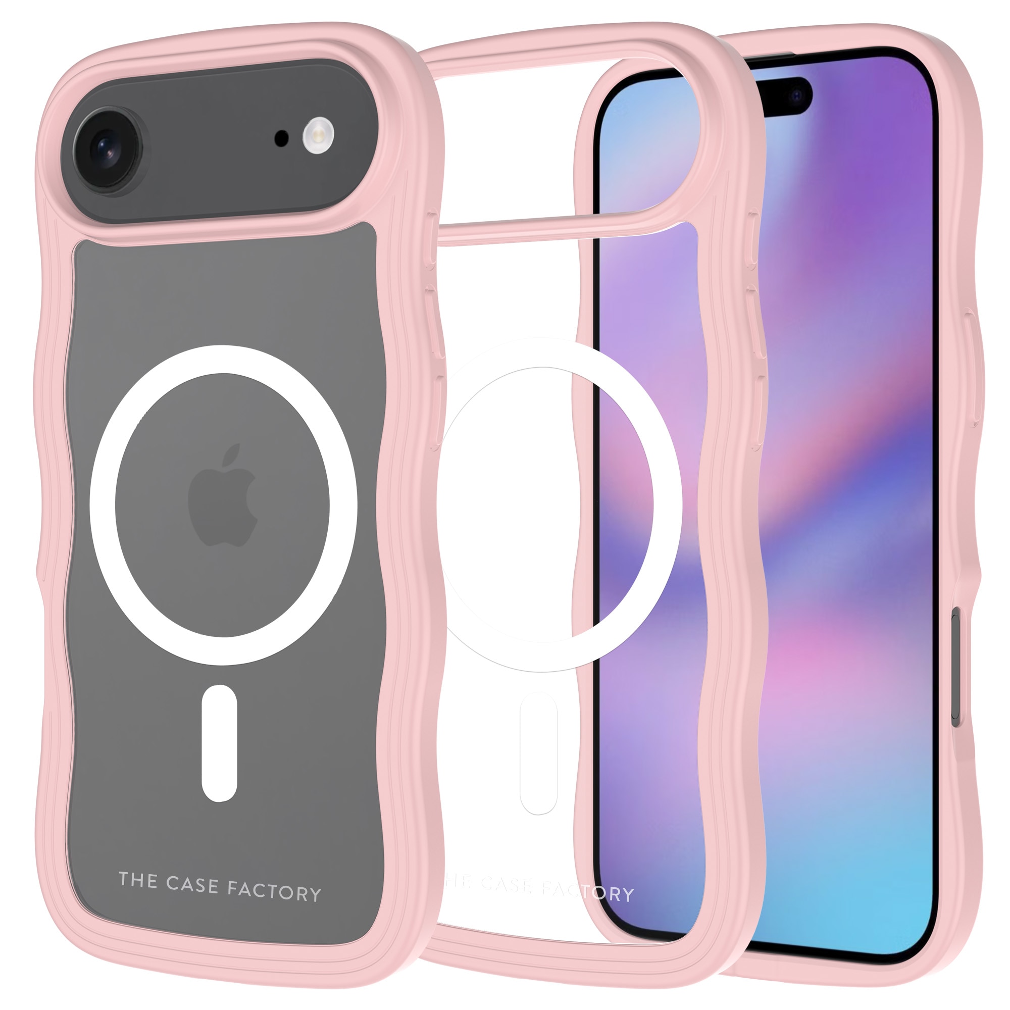 iPhone Air The Wave Mag Case Pink