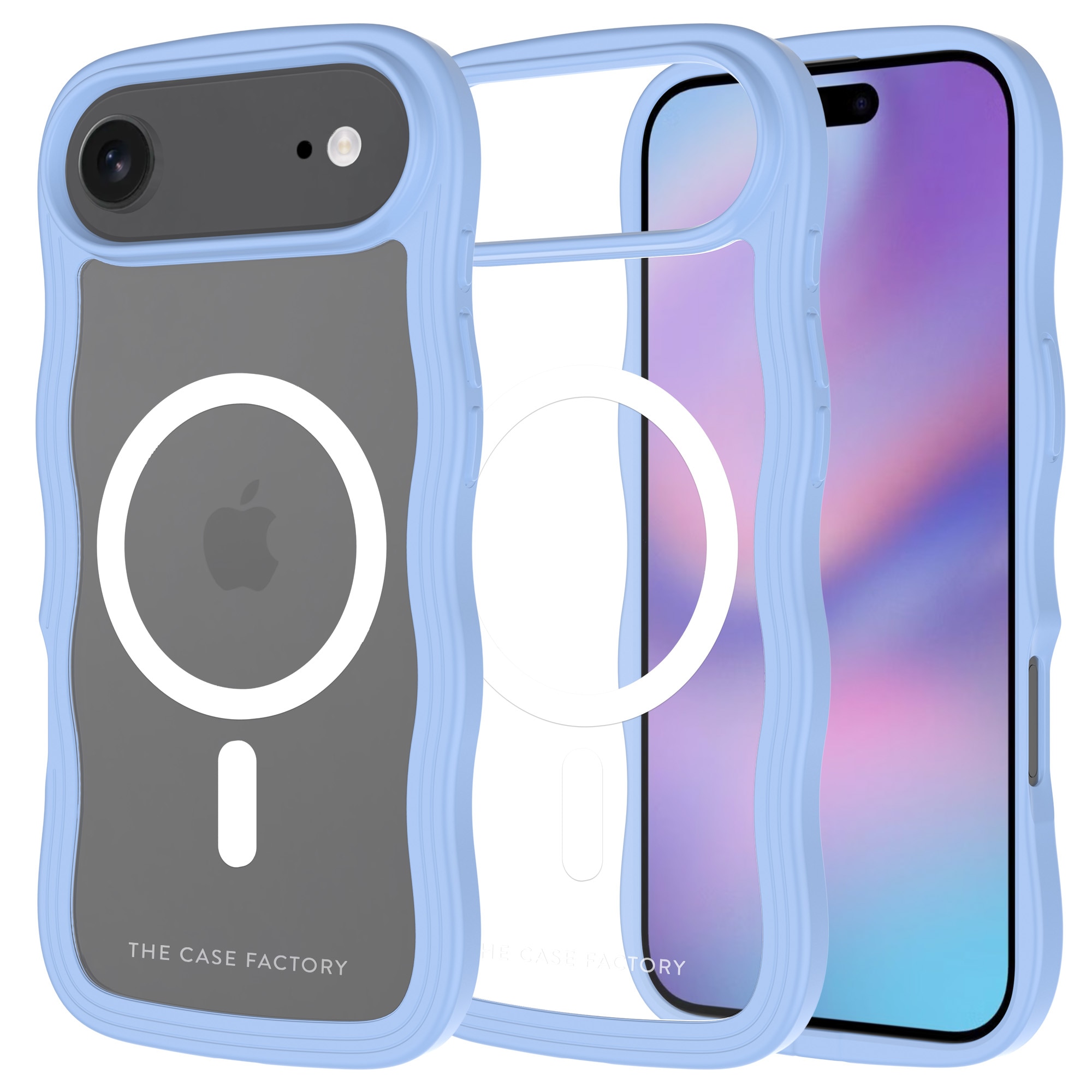 iPhone Air The Wave Mag Case Blue
