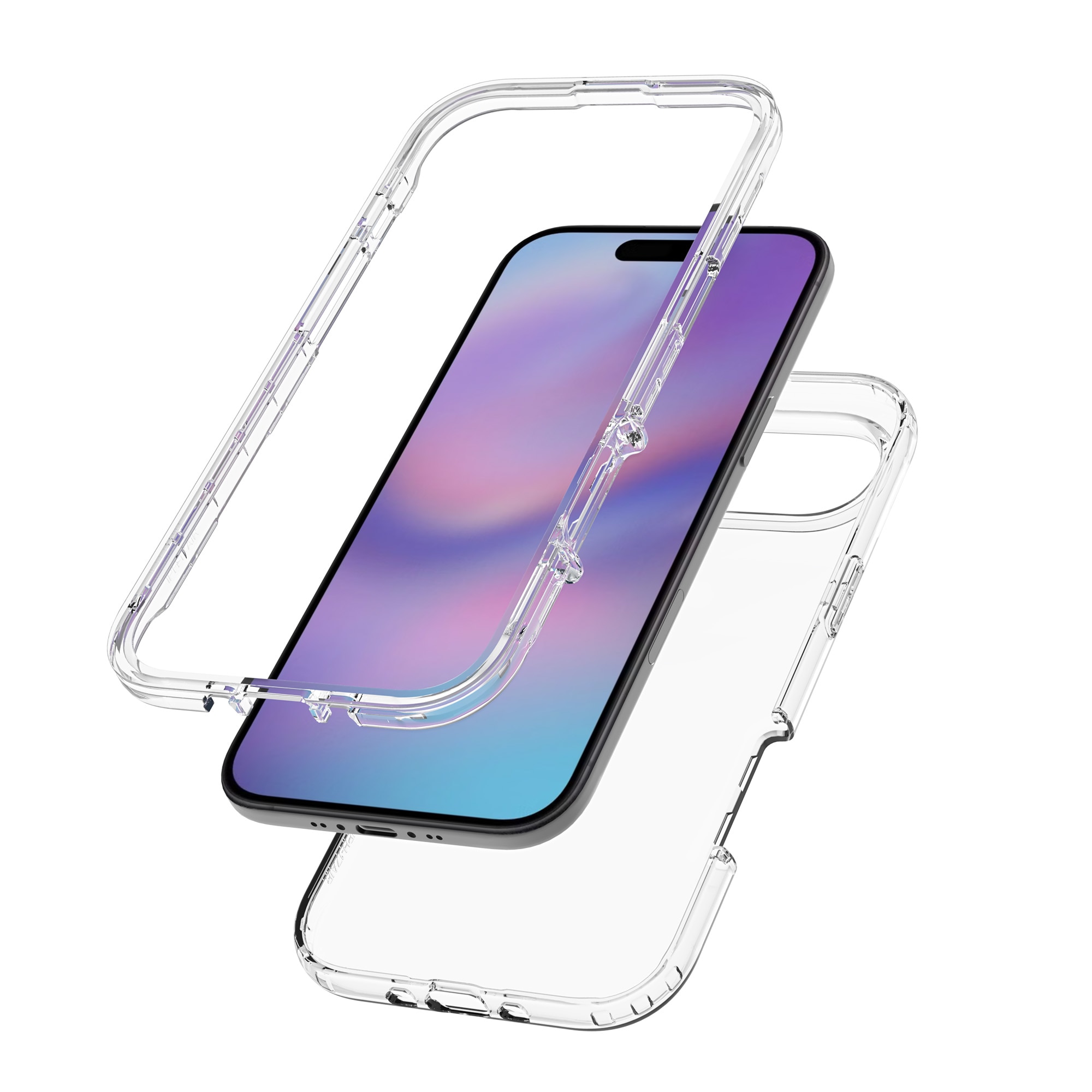 iPhone 17 Air Full Cover Case Transparent