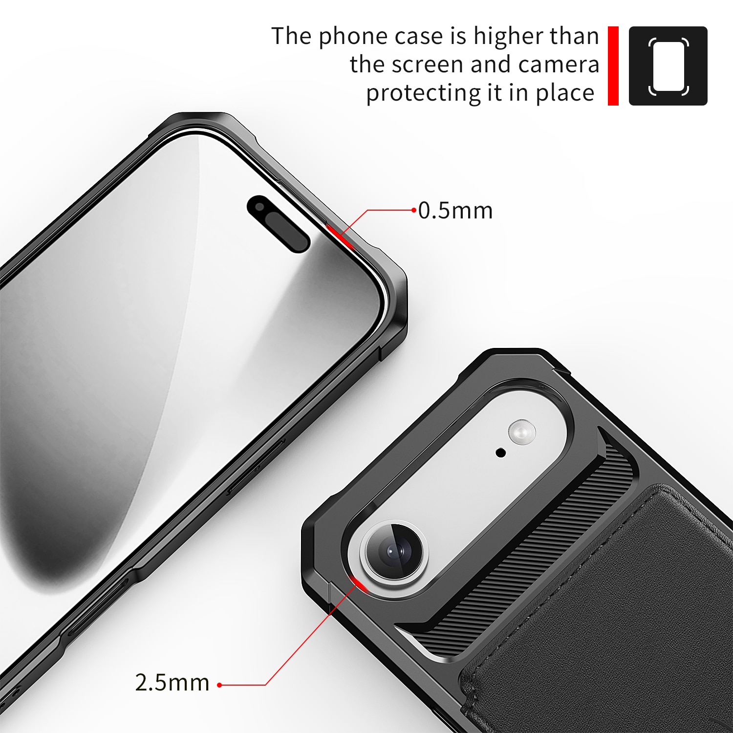 iPhone Air Tough Multi-slot Case Black