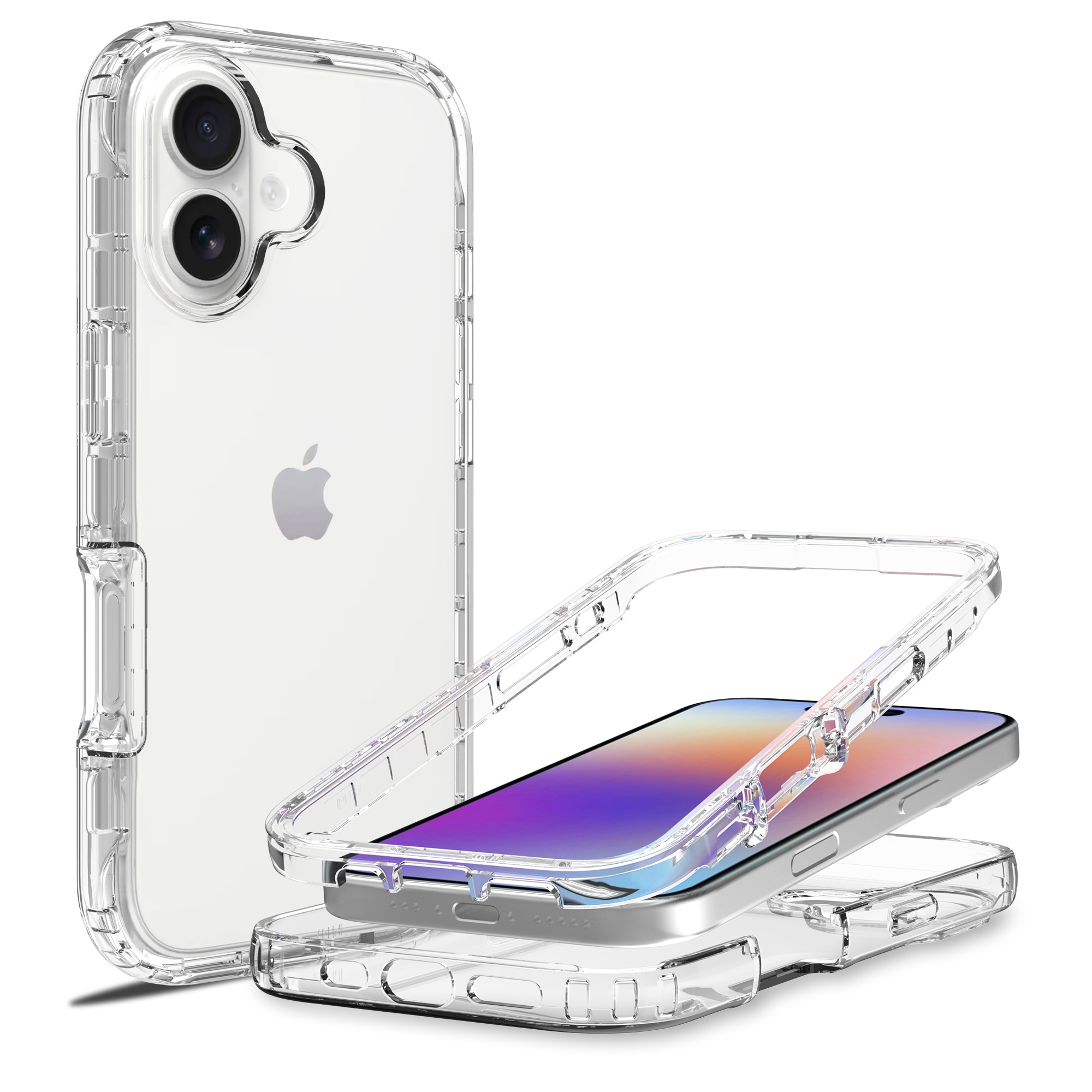 iPhone 17 Full Cover Case Transparent