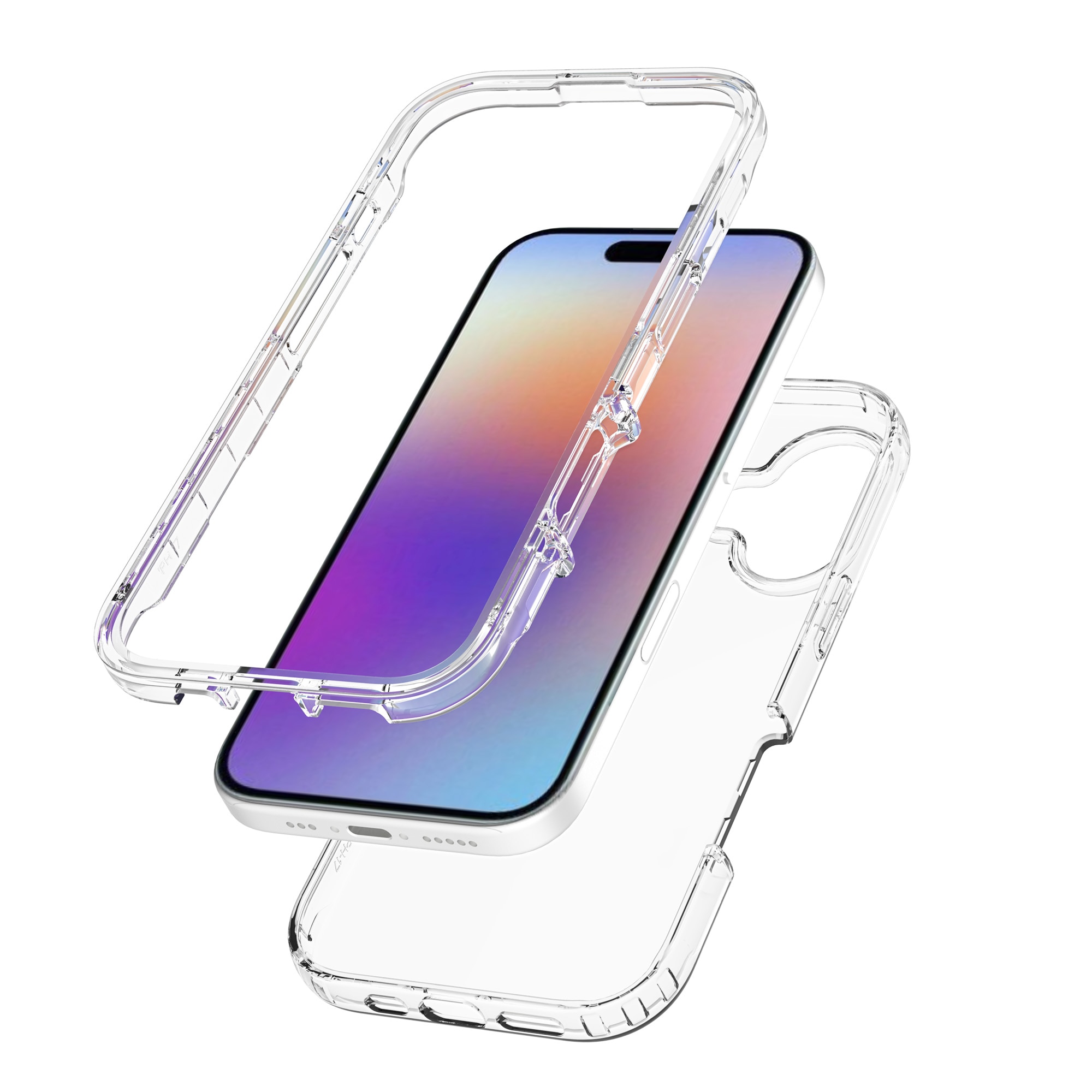 iPhone 17 Full Cover Case Transparent