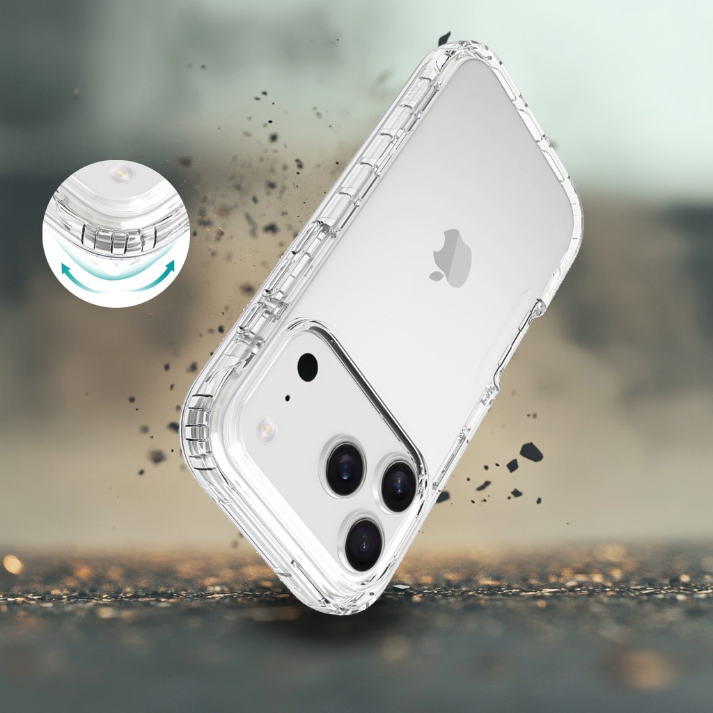 iPhone 17 Pro Max Full Cover Case Transparent