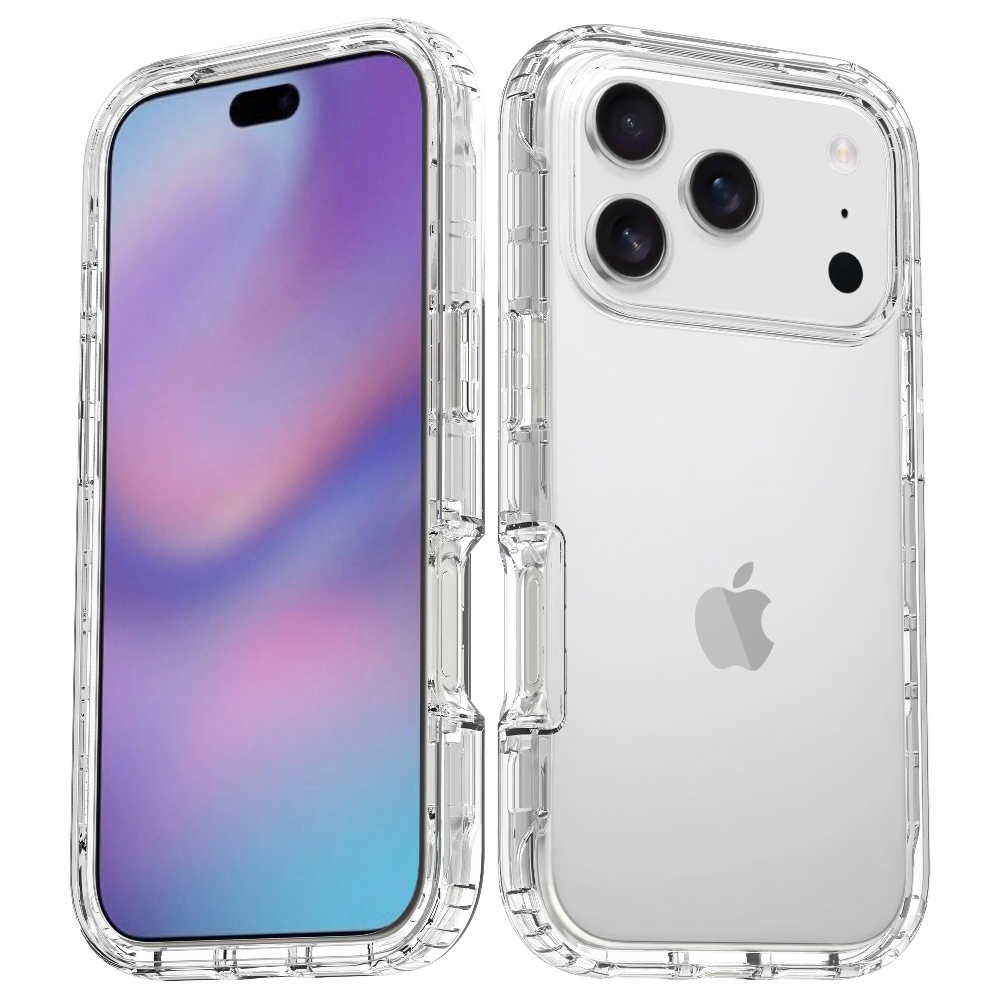 iPhone 17 Pro Max Full Cover Case Transparent