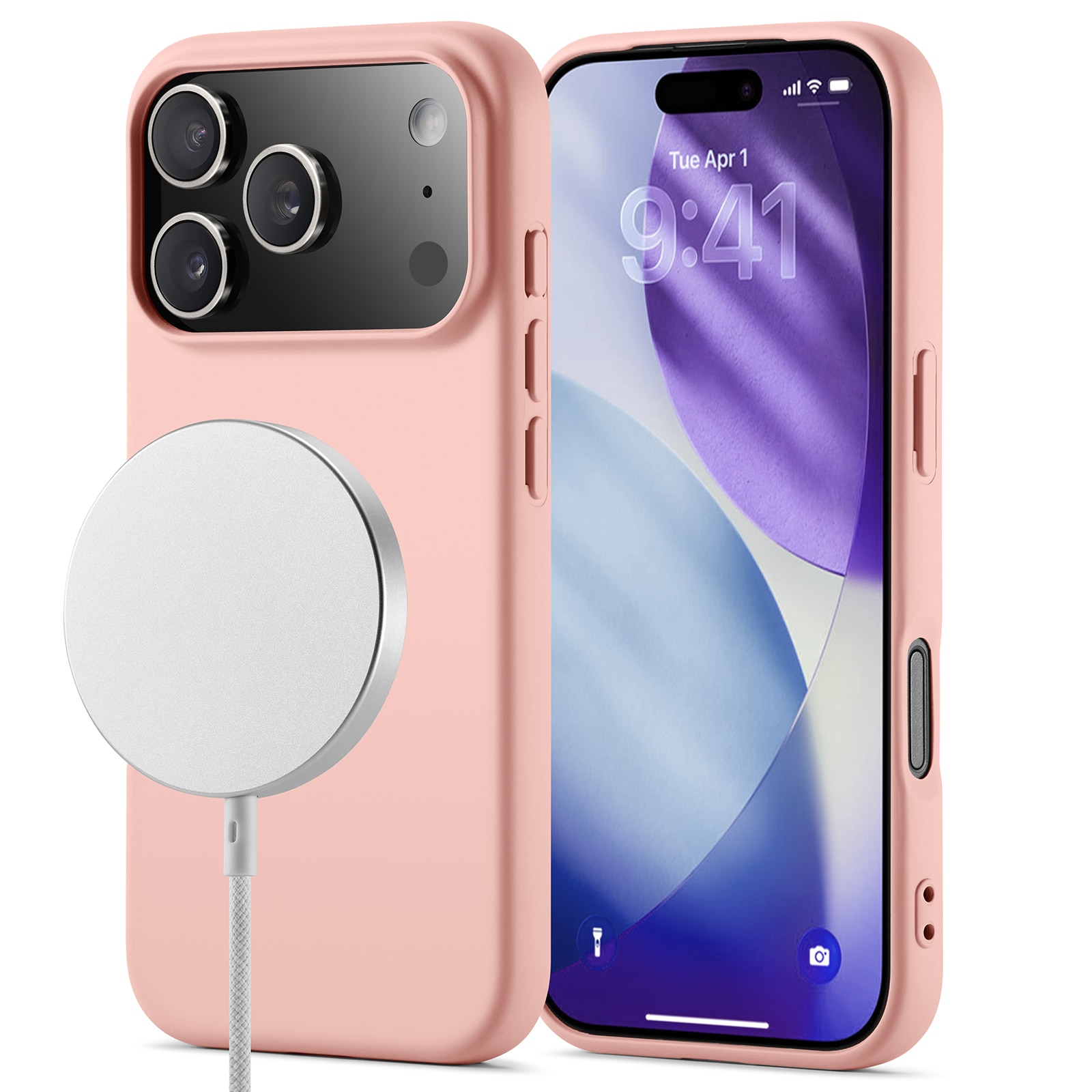 iPhone 17 Pro TPU Case MagSafe Pink