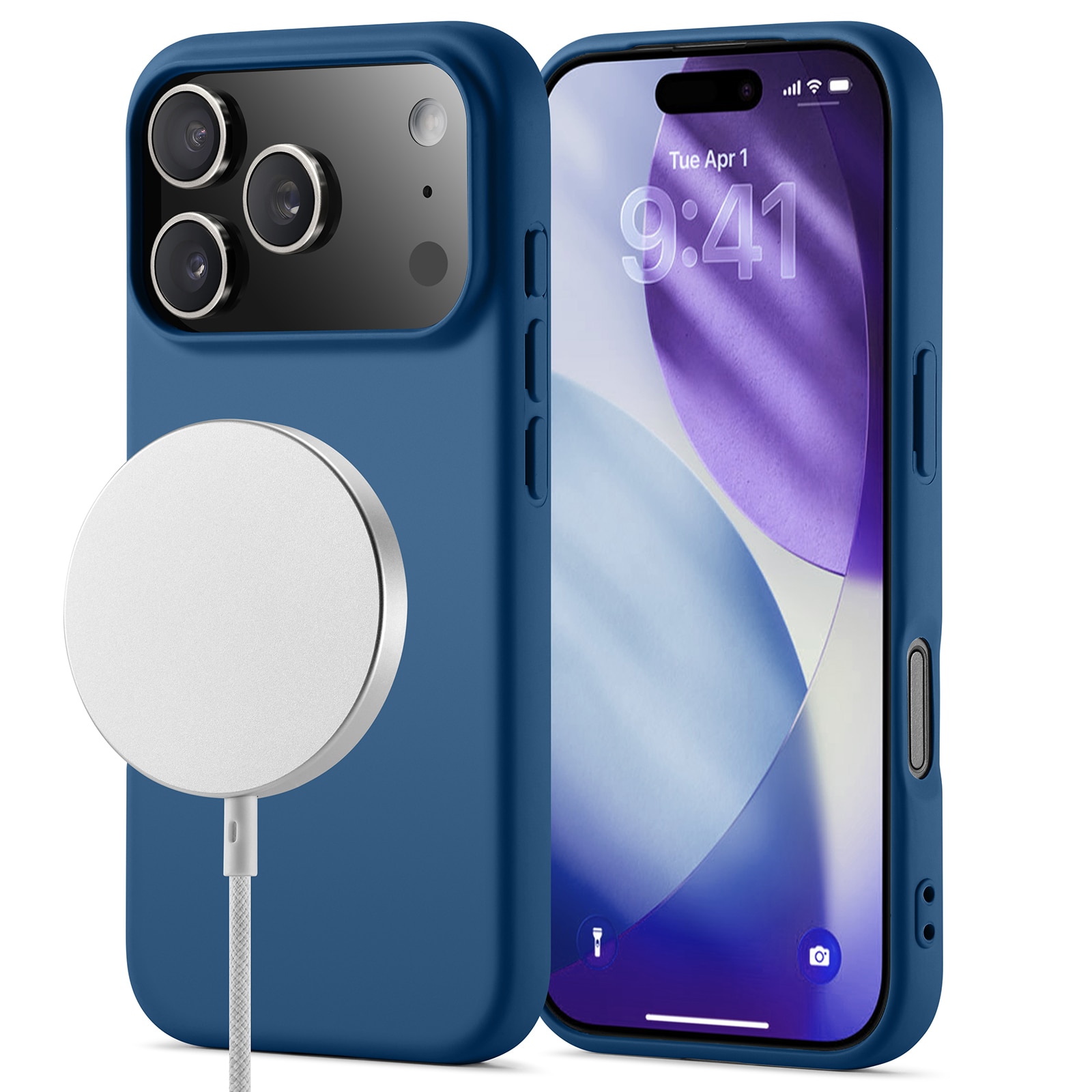 iPhone 17 Pro Max TPU Case MagSafe Dark Blue