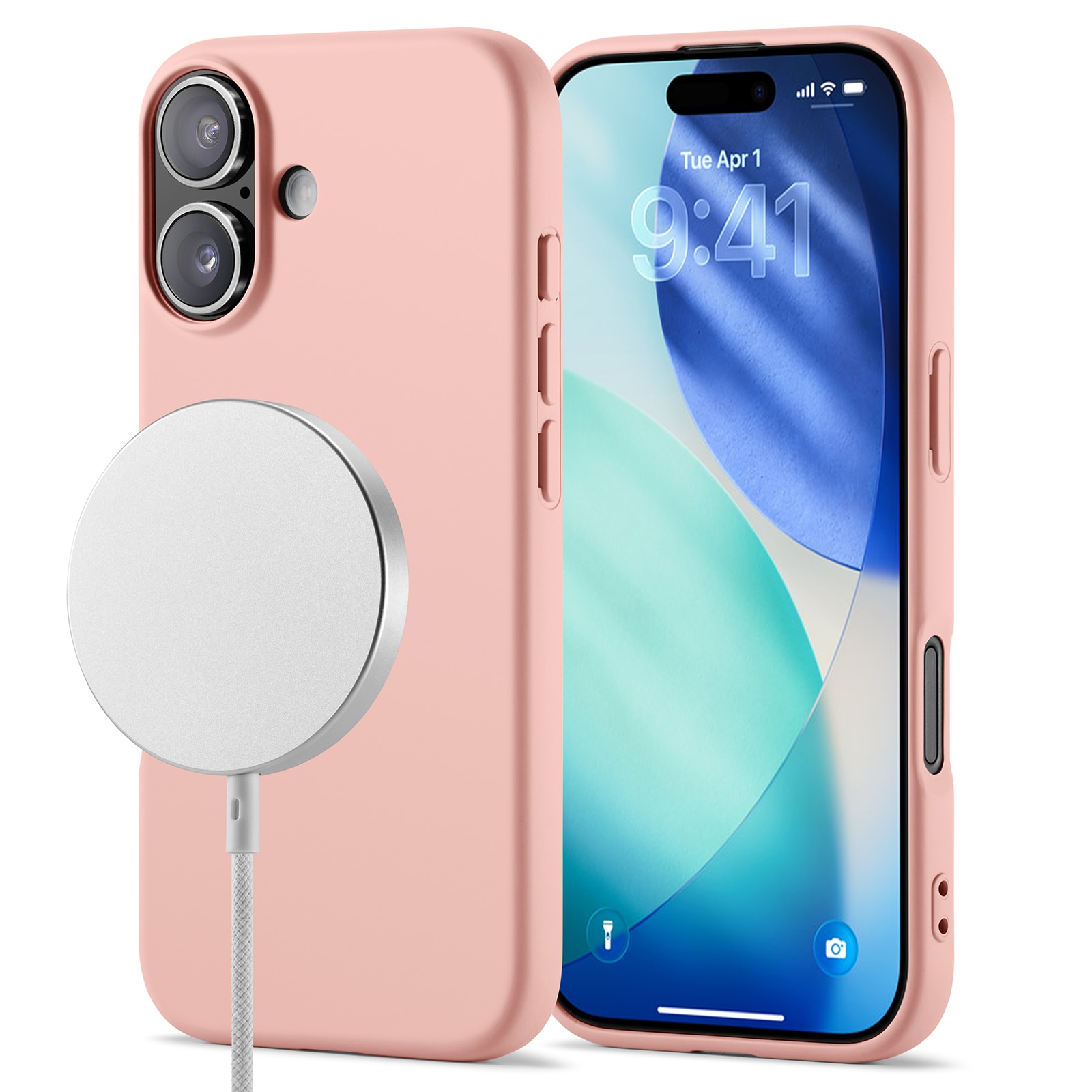 iPhone 17 TPU Case MagSafe Pink
