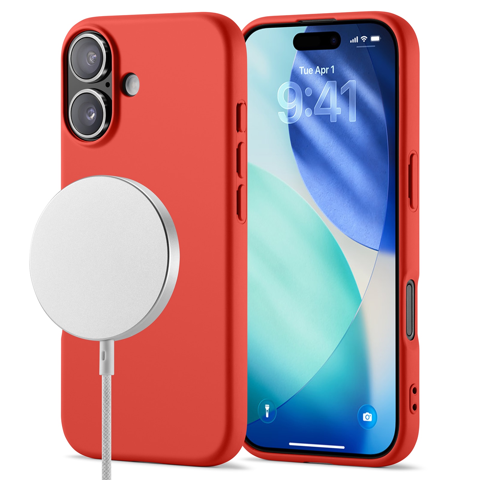 iPhone 17 TPU Case MagSafe Red