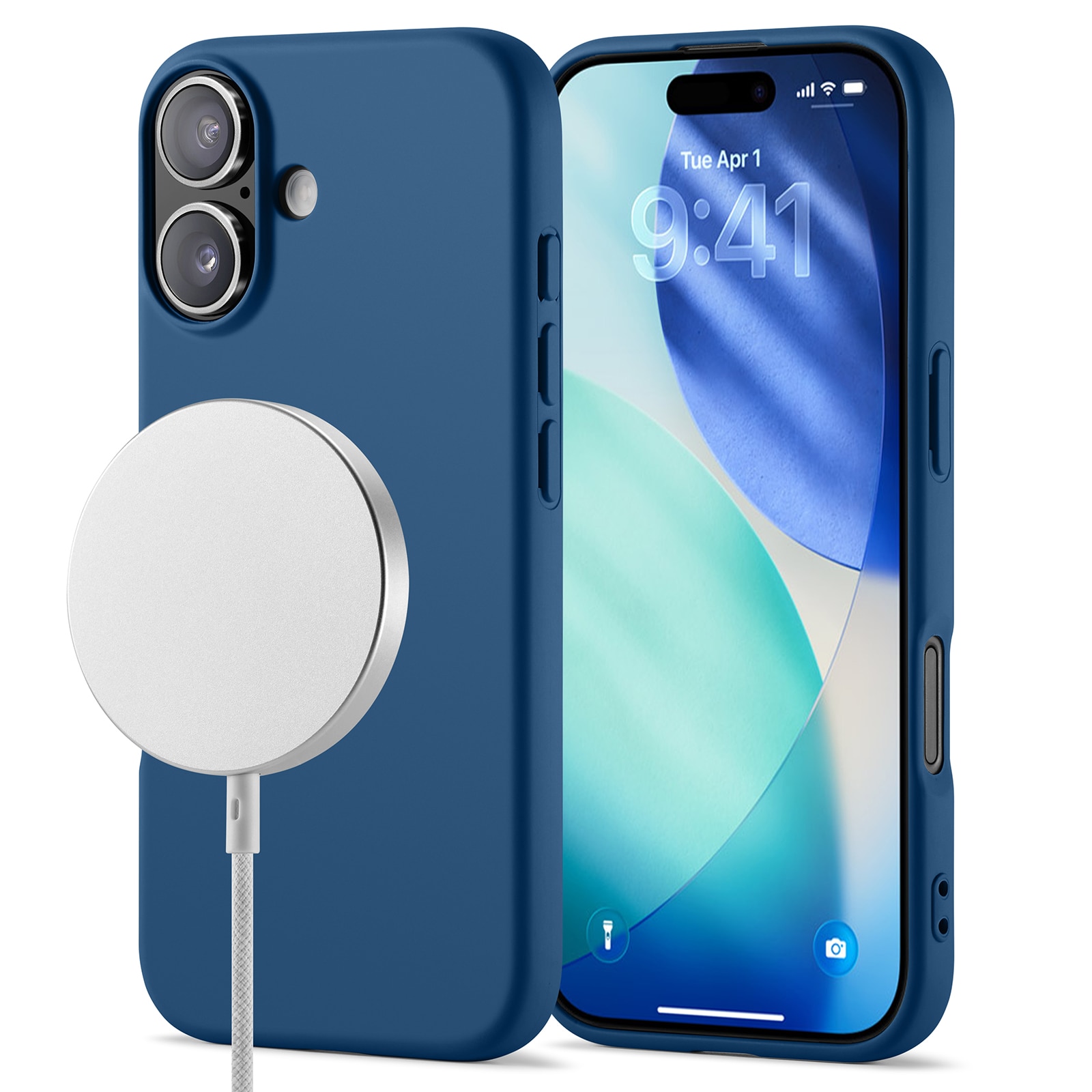 iPhone 17 TPU Case MagSafe Dark Blue
