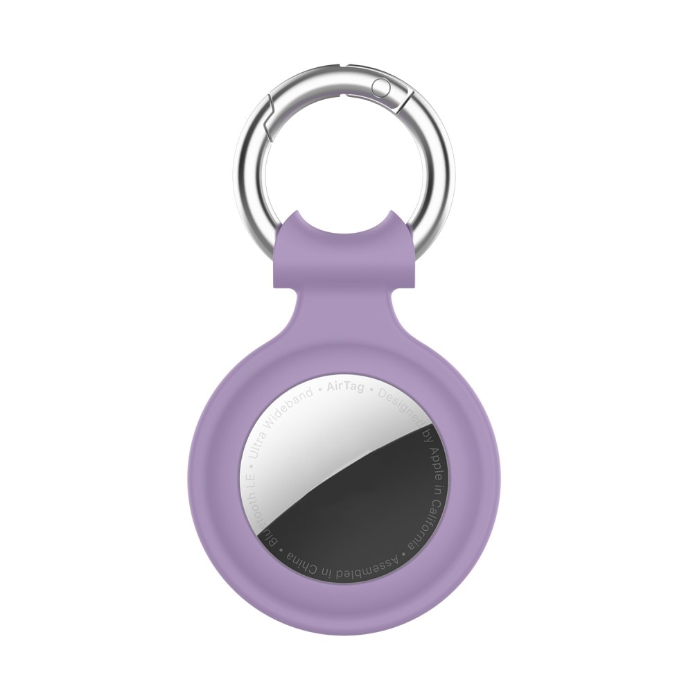 AirTag Silicone Case Purple