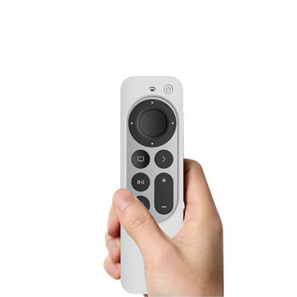 Box and Remote Control Silicone Cover TV 4K 2021 White