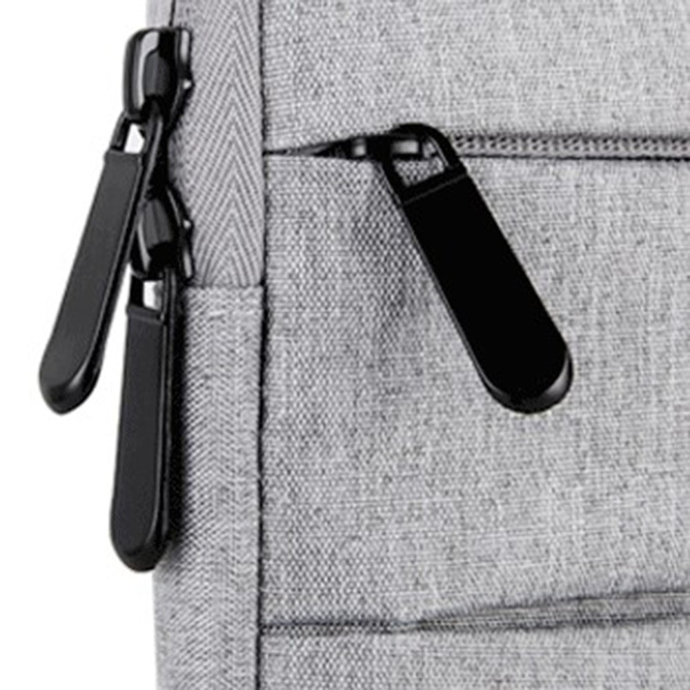 Laptop bag with pockets 13,3" Black