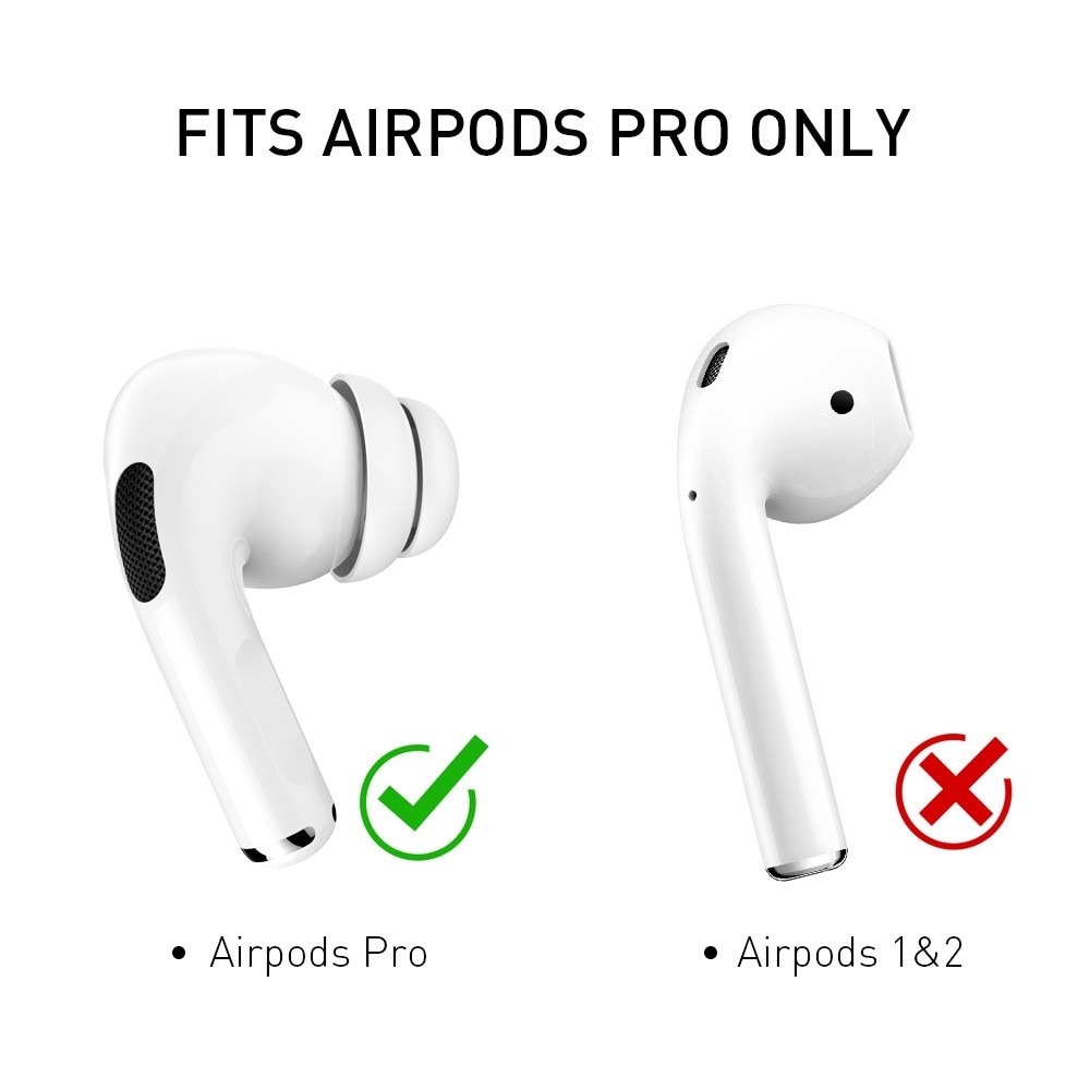 AirPods Pro Soft Ear Tips (2-pack) White (Large)