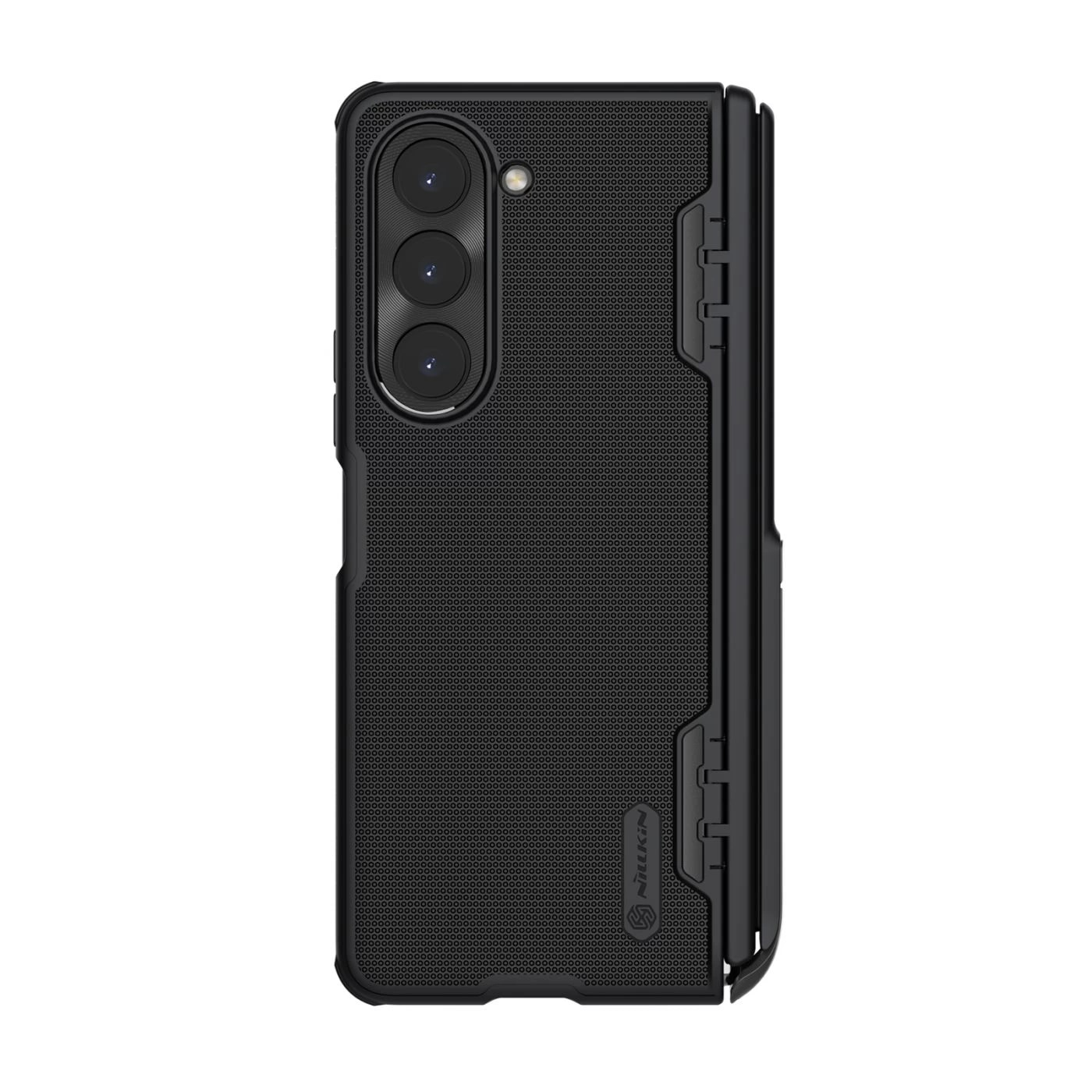 Super Frosted Shield Fold with Kickstand Samsung Galaxy Z Fold 5 Black