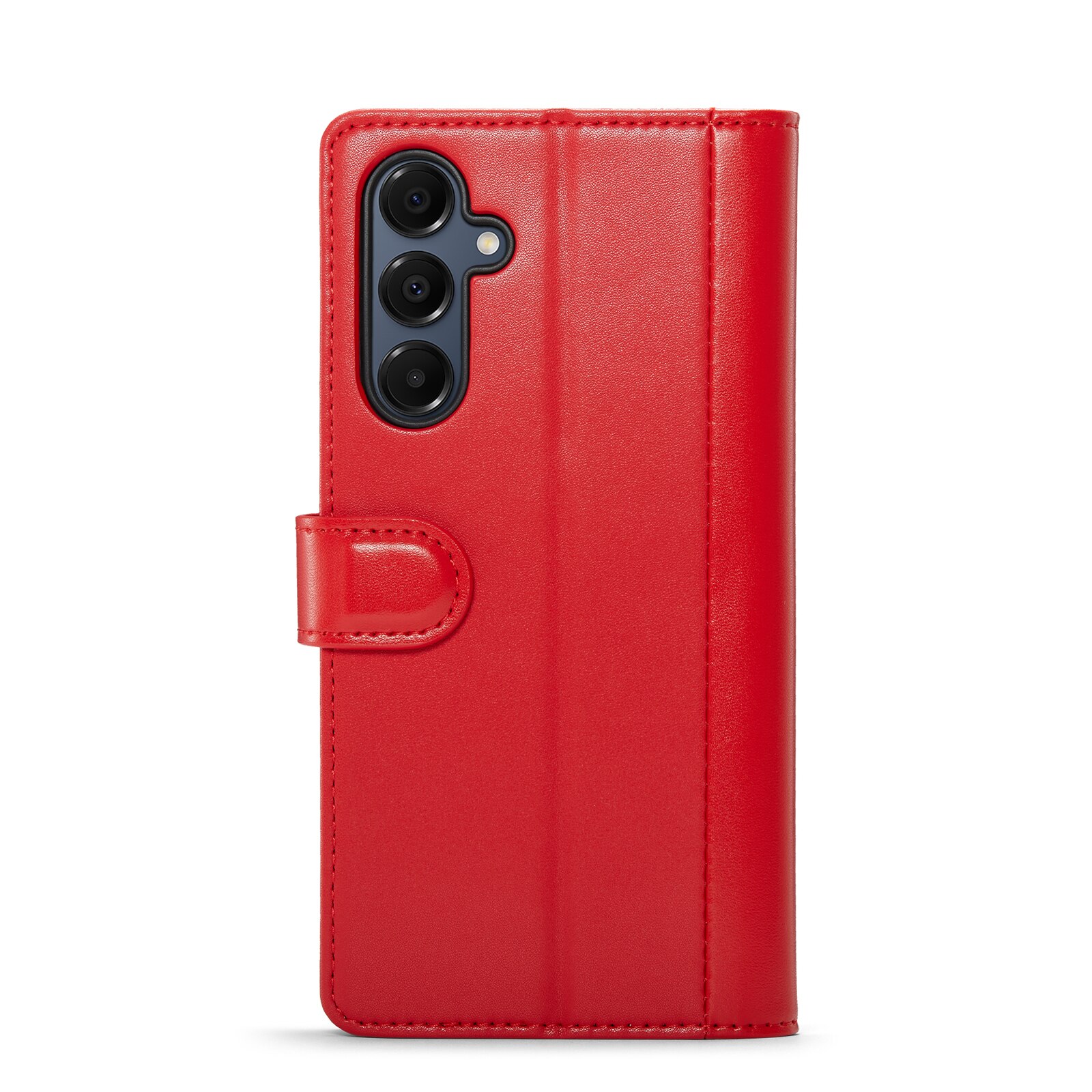 Samsung Galaxy A16 Genuine Leather Wallet Case Red