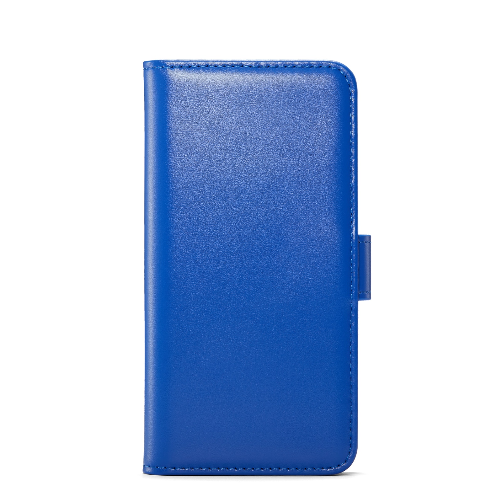iPhone 13 Genuine Leather Wallet Case Blue
