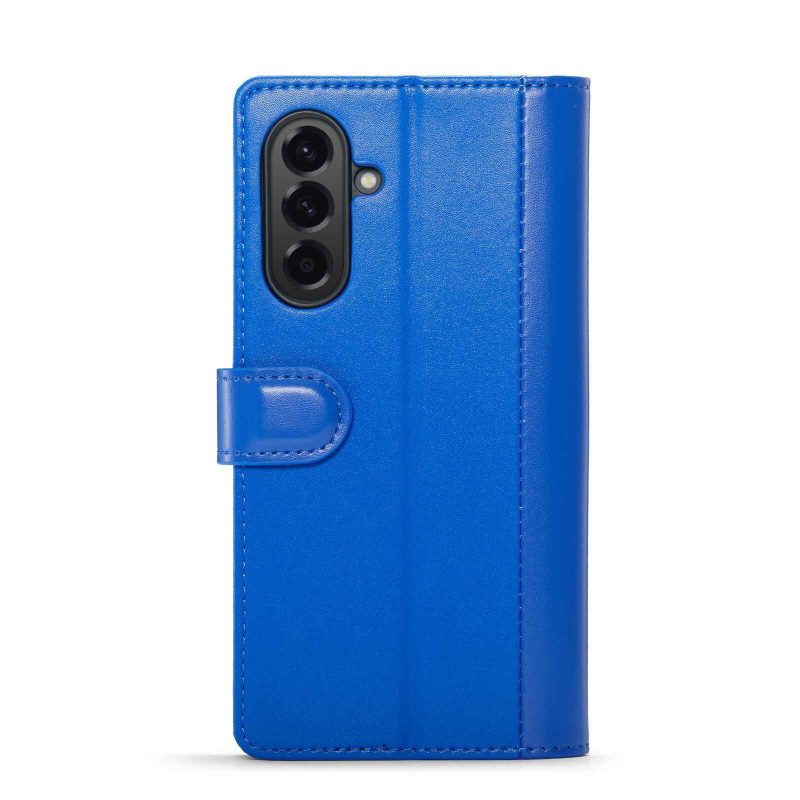 Samsung Galaxy A56 Genuine Leather Wallet Case Blue