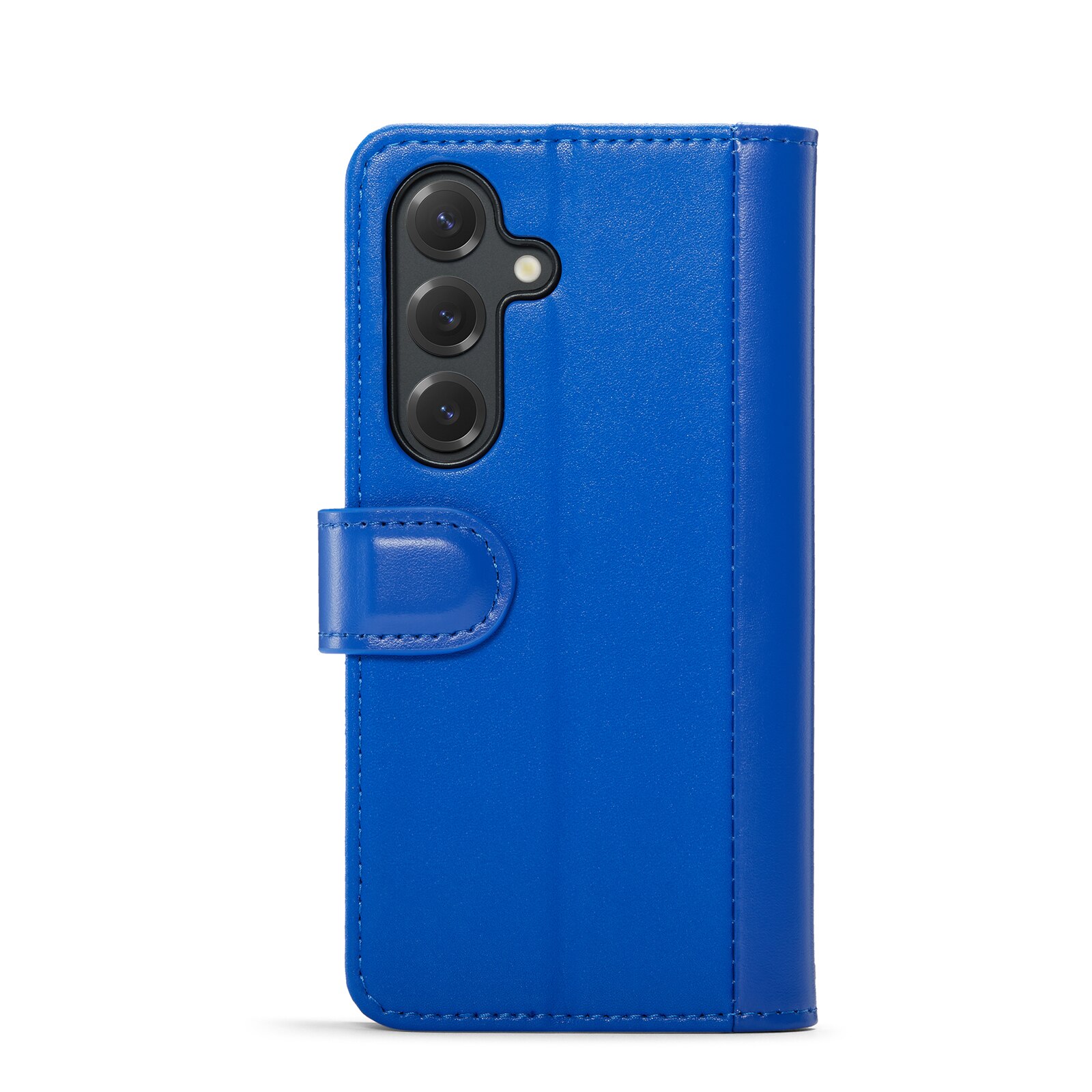 Samsung Galaxy A17 Genuine Leather Wallet Case Blue